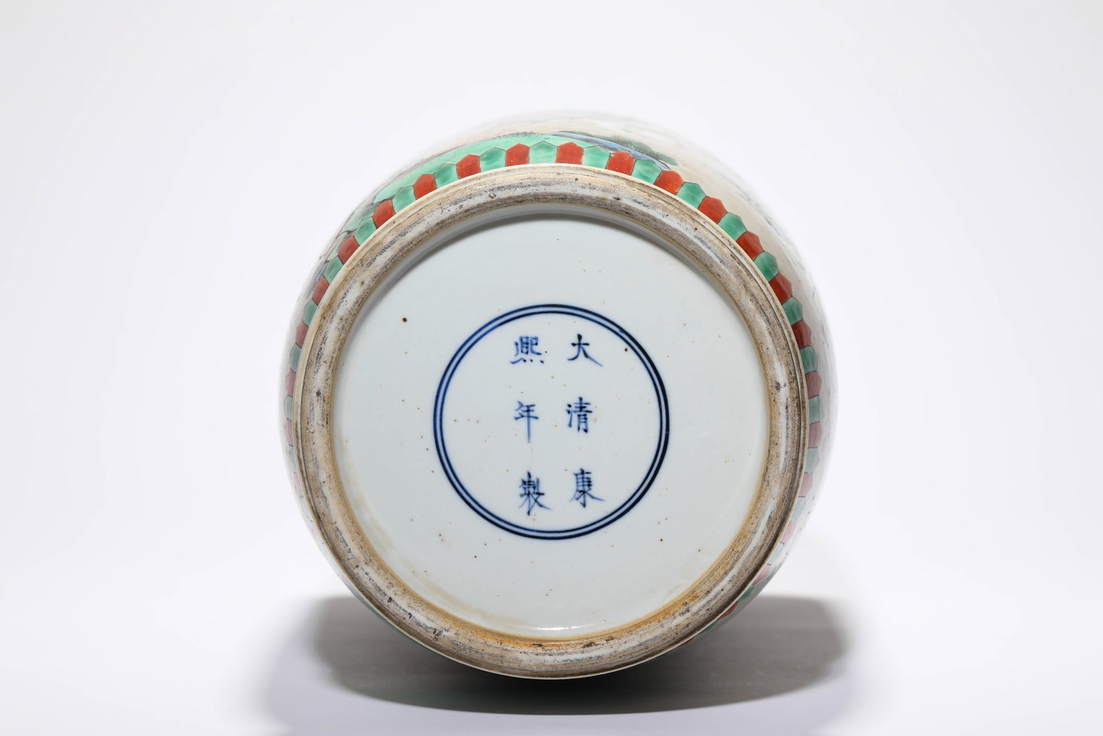 A WUCAI ?FIGURAL? ?BANGCHUI? VASE - 4