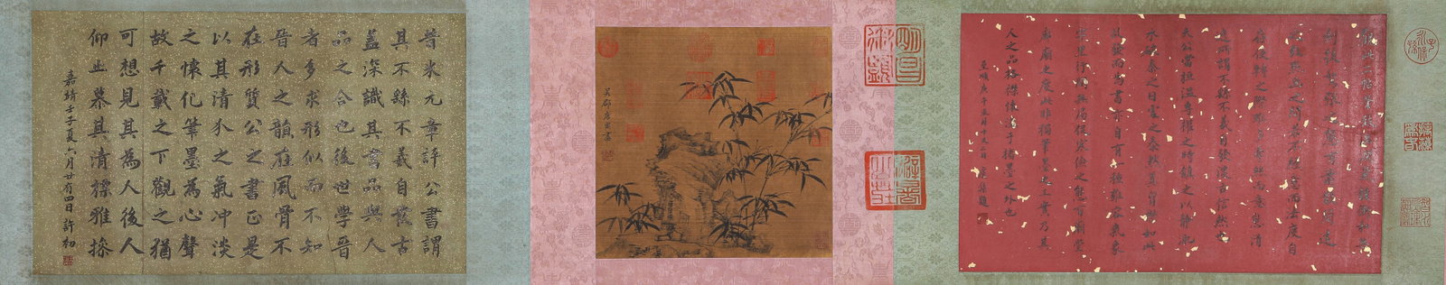 XIE AN (320-385), ATTRIBUTED TO, RUNNING SCRIPT MODEL CALLIGRAPHY HANDSCROLL - 6