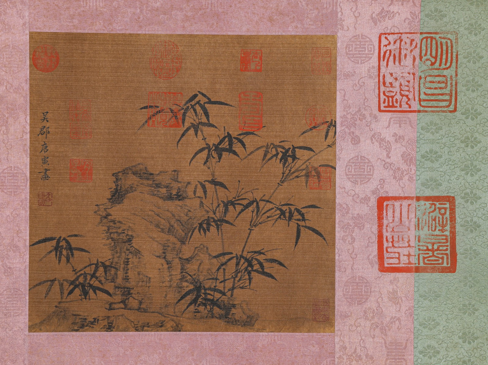 XIE AN (320-385), ATTRIBUTED TO, RUNNING SCRIPT MODEL CALLIGRAPHY HANDSCROLL - 7