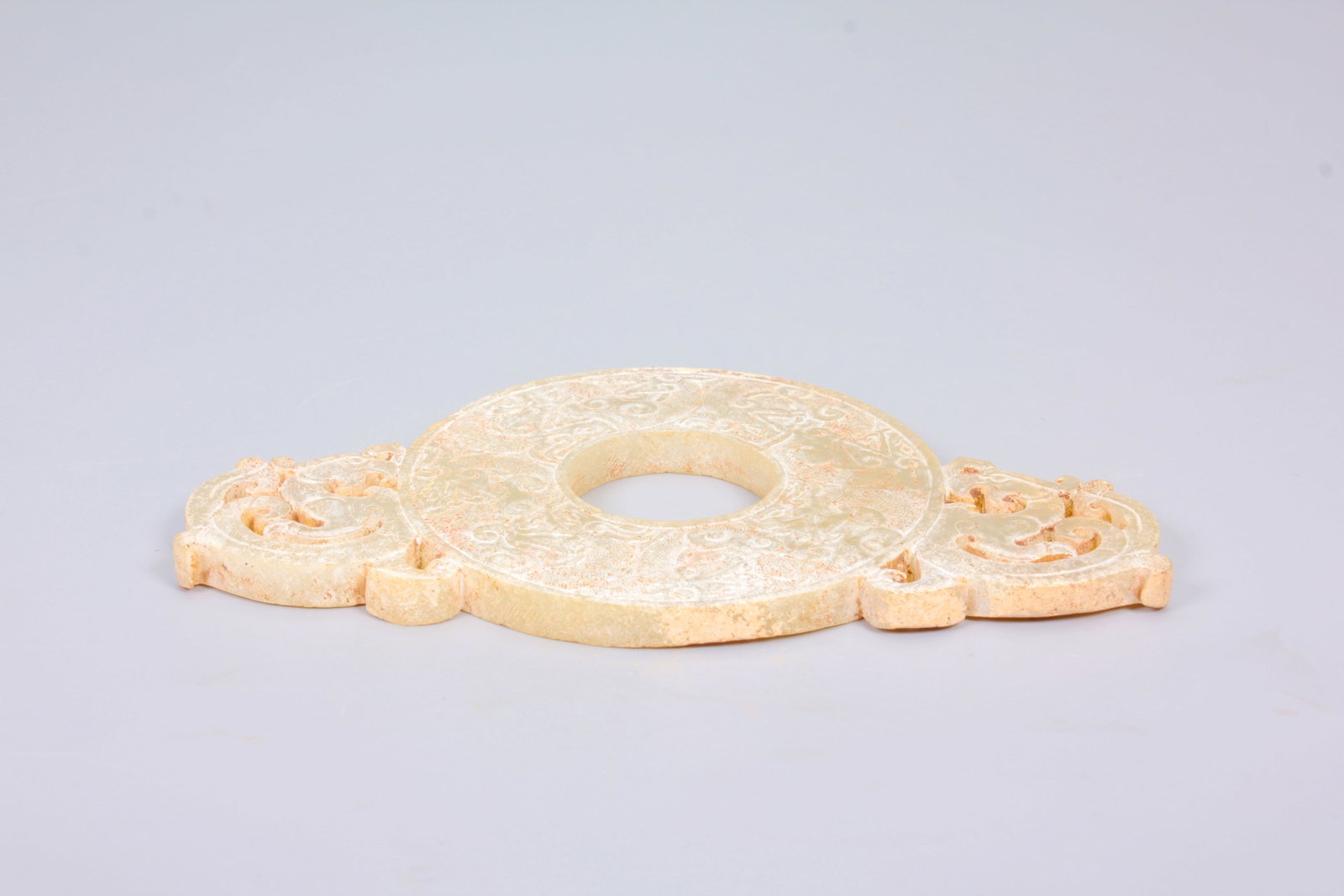 A JADE 'DOUBLE DRAGON' BI DISC - 10