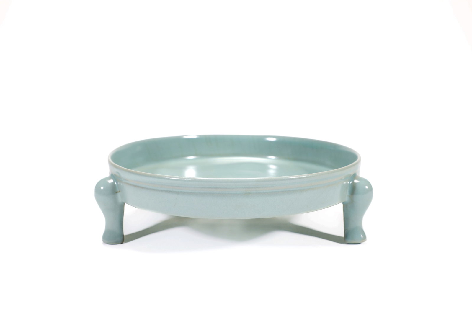 A RU KILN TRIPOD DISH - 2