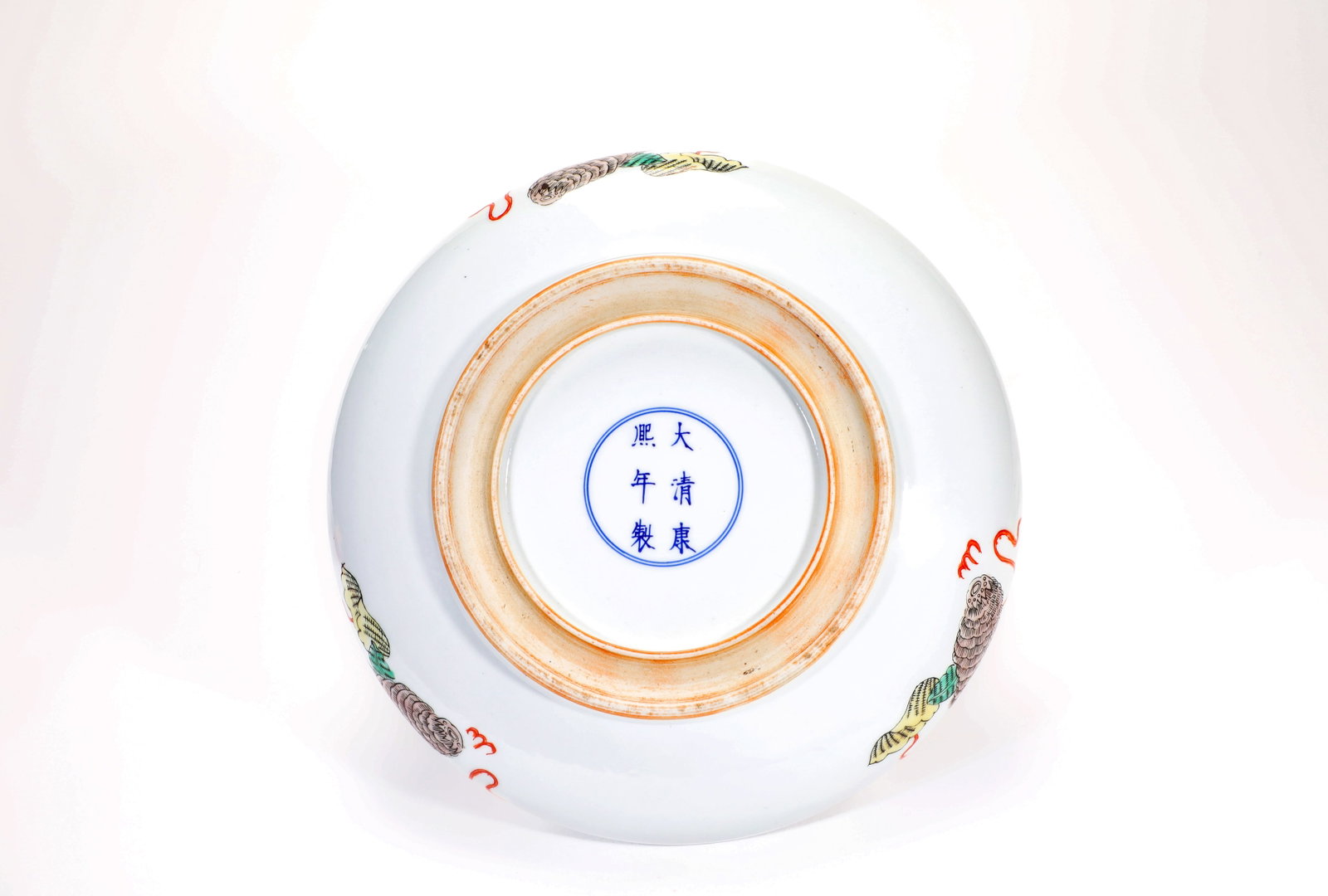 A WUCAI DRAGON BRUSH WASHER - 4