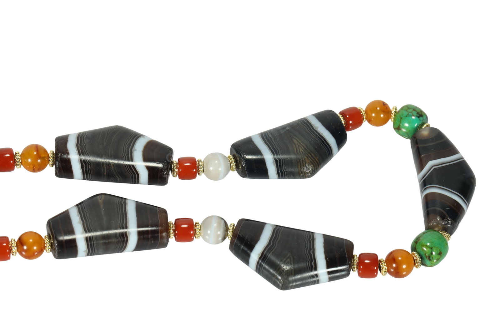 Dzi Bead Necklace - 4