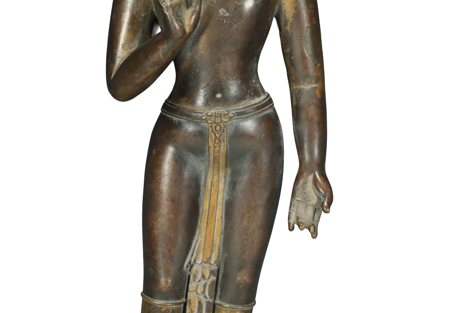 Bronze GuanYin Figure - 3