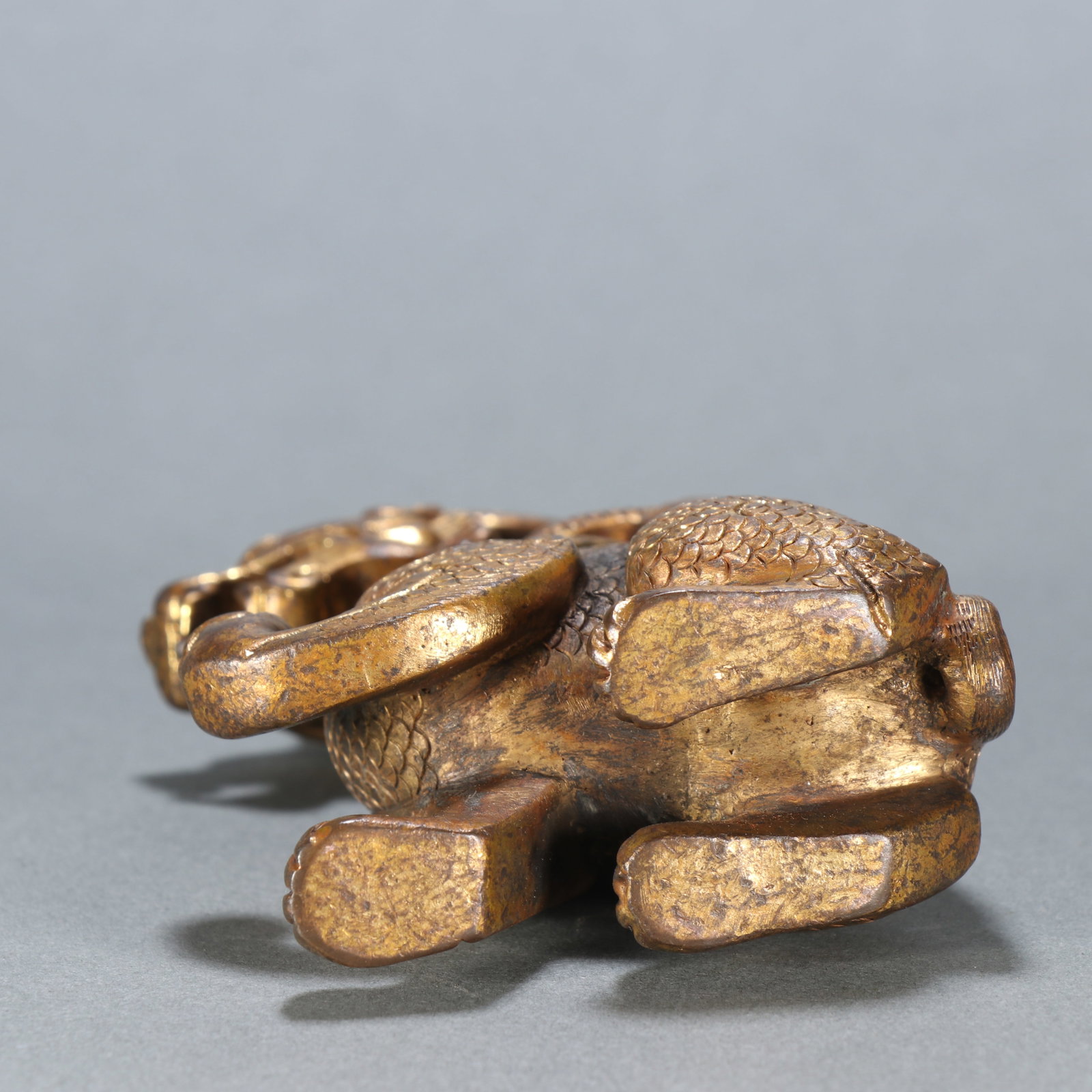 Gilt Bronze Kirin Figure - 7