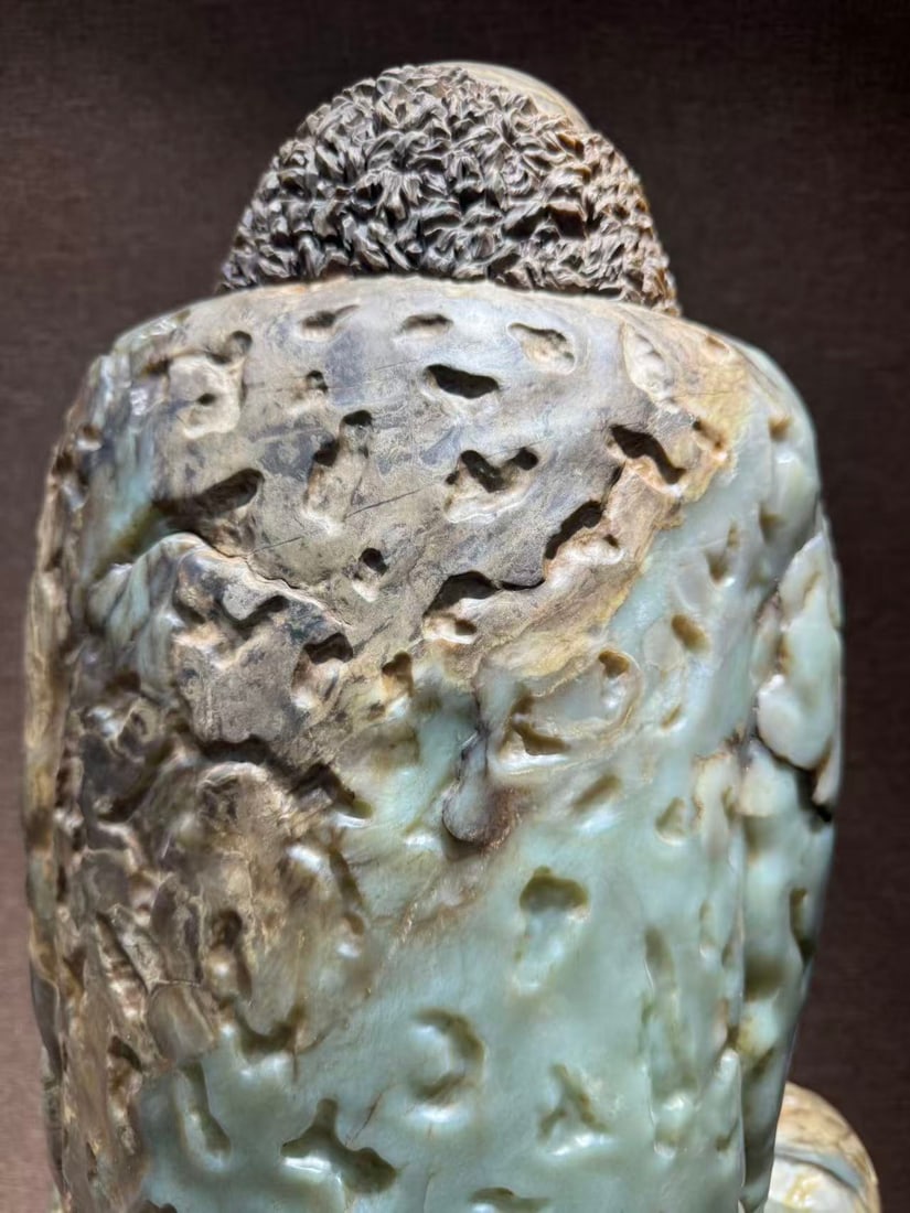 Jade Arhat Figure - 2