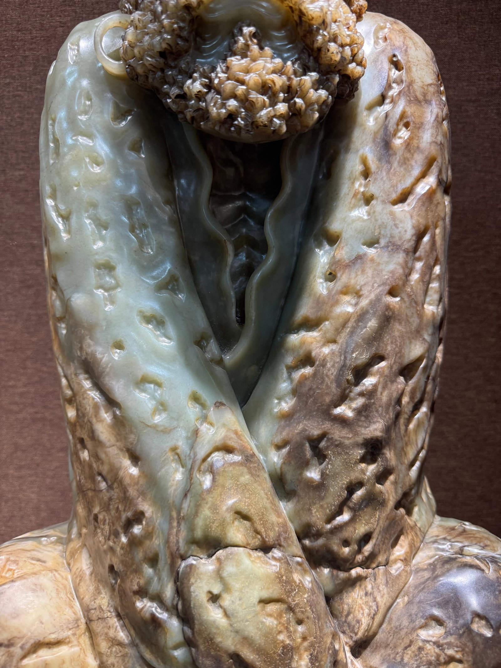 Jade Arhat Figure - 5
