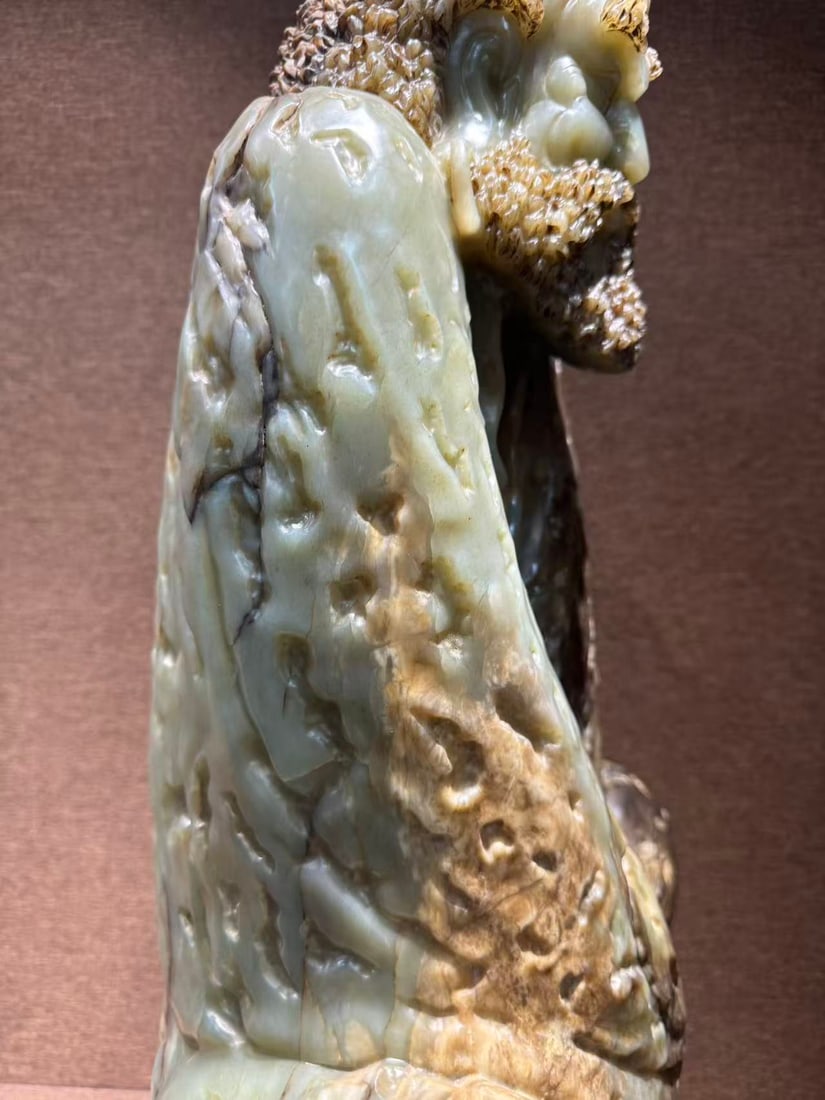 Jade Arhat Figure - 6