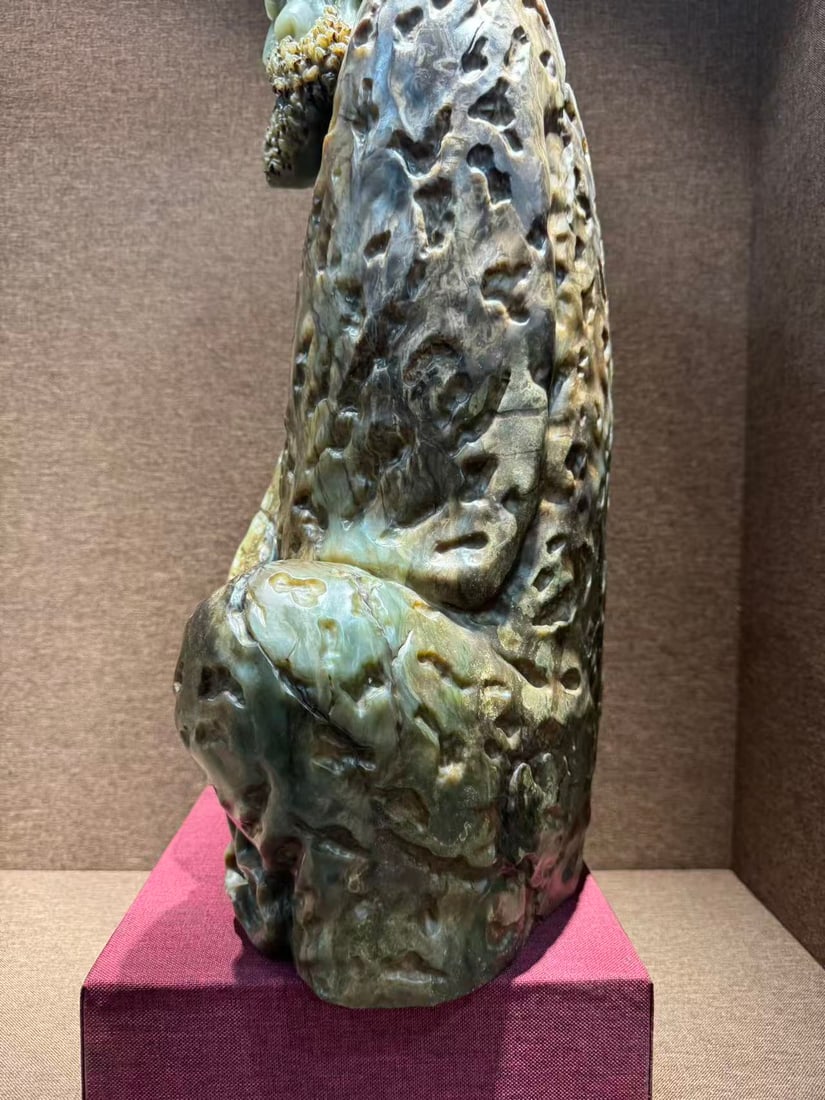 Jade Arhat Figure - 8