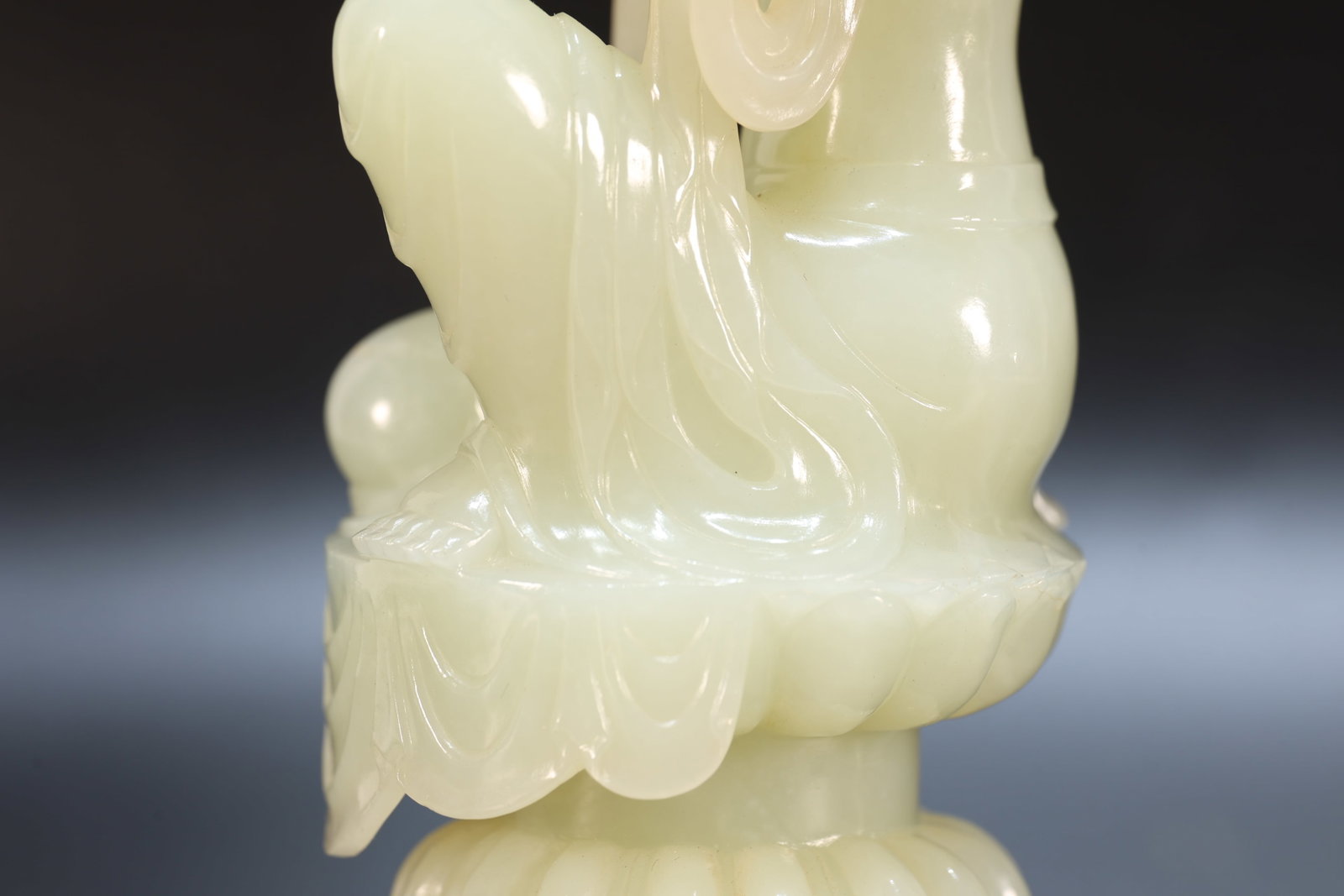 Jade GuanYin Figure - 7