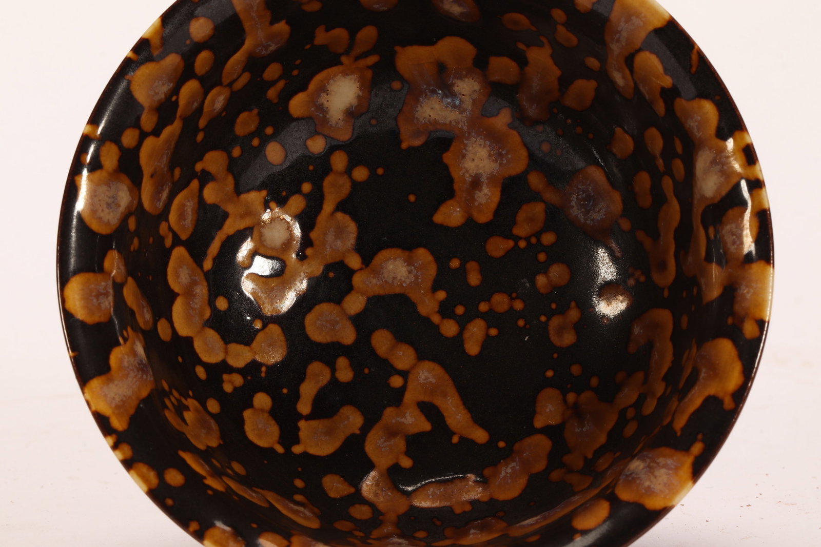 A CHINESE JIZHOU TORTOISE-SHELL STEM CUP - 9