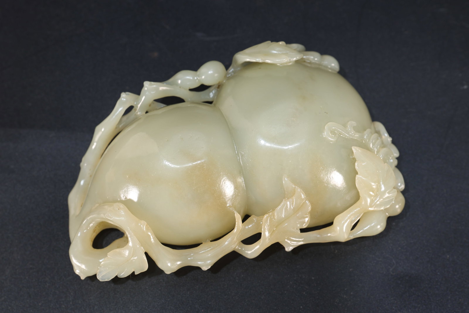 Jade Carved Gourd Shape Washer - 5