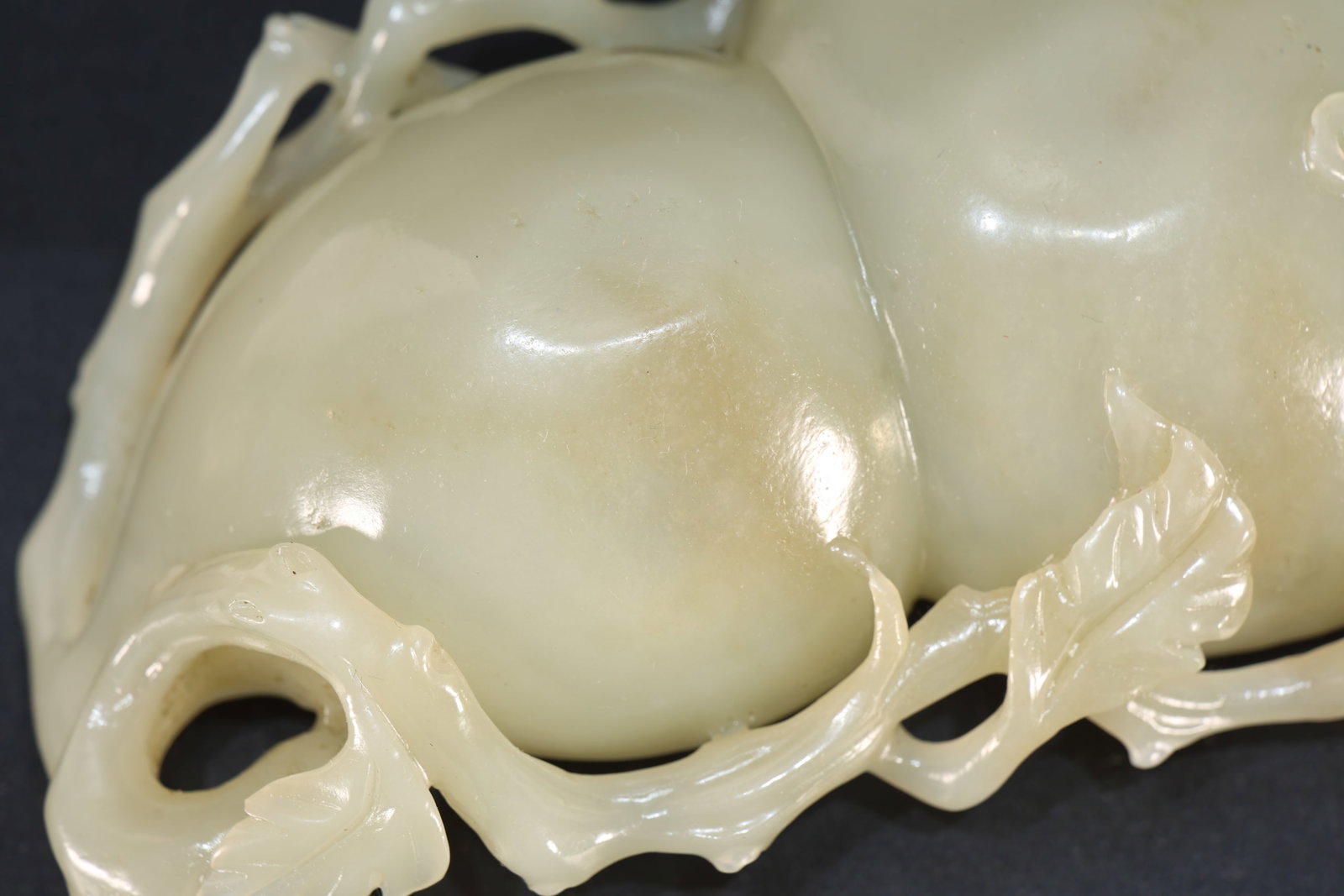 Jade Carved Gourd Shape Washer - 6