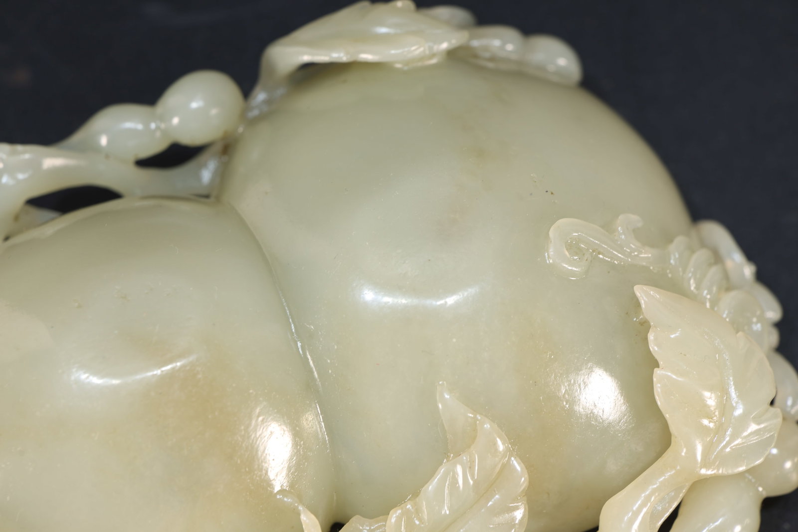 Jade Carved Gourd Shape Washer - 7