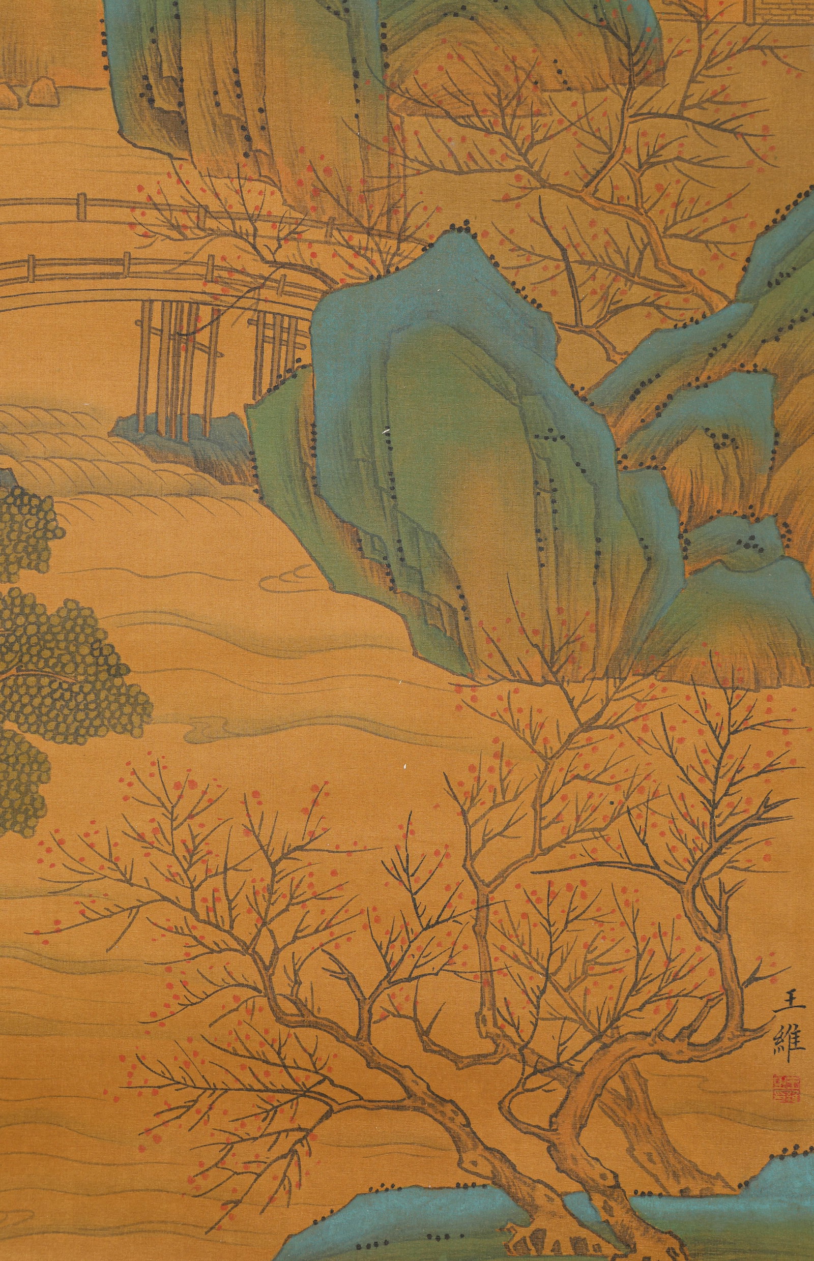 WANG WEI (699-759), ATTRIBUTED TO, LANDSCAPE - 6
