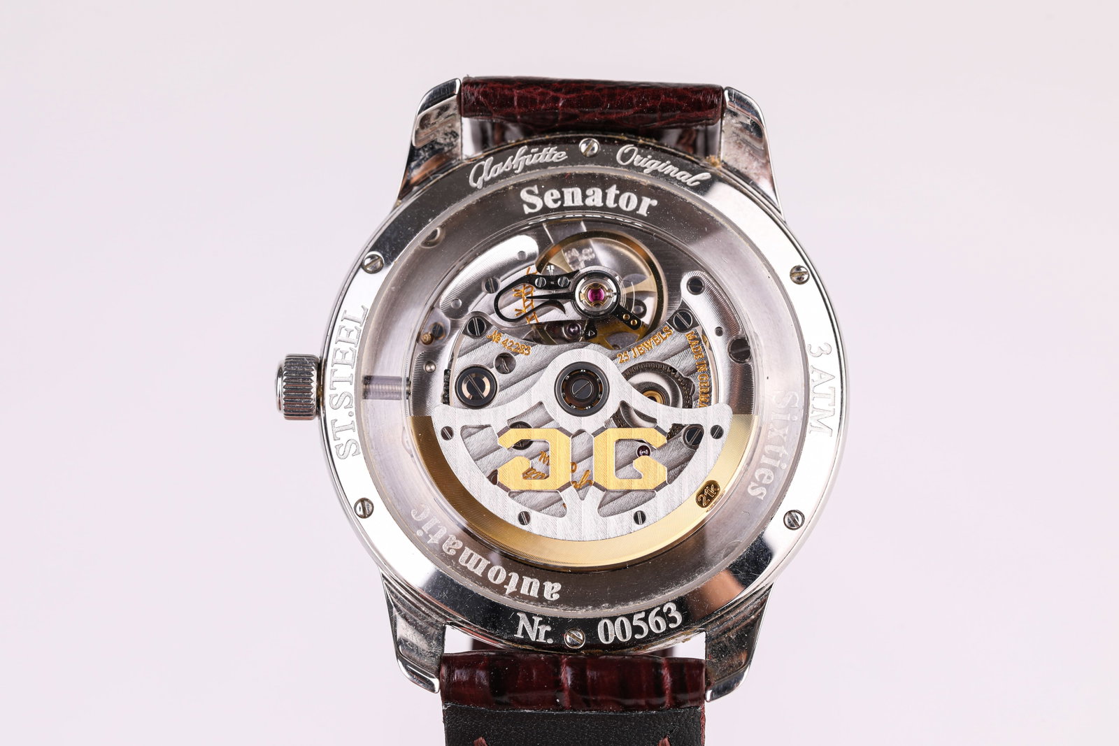 A GLASHUTTE ORIGINAL MECHANICAL WRISTWATCH - 3