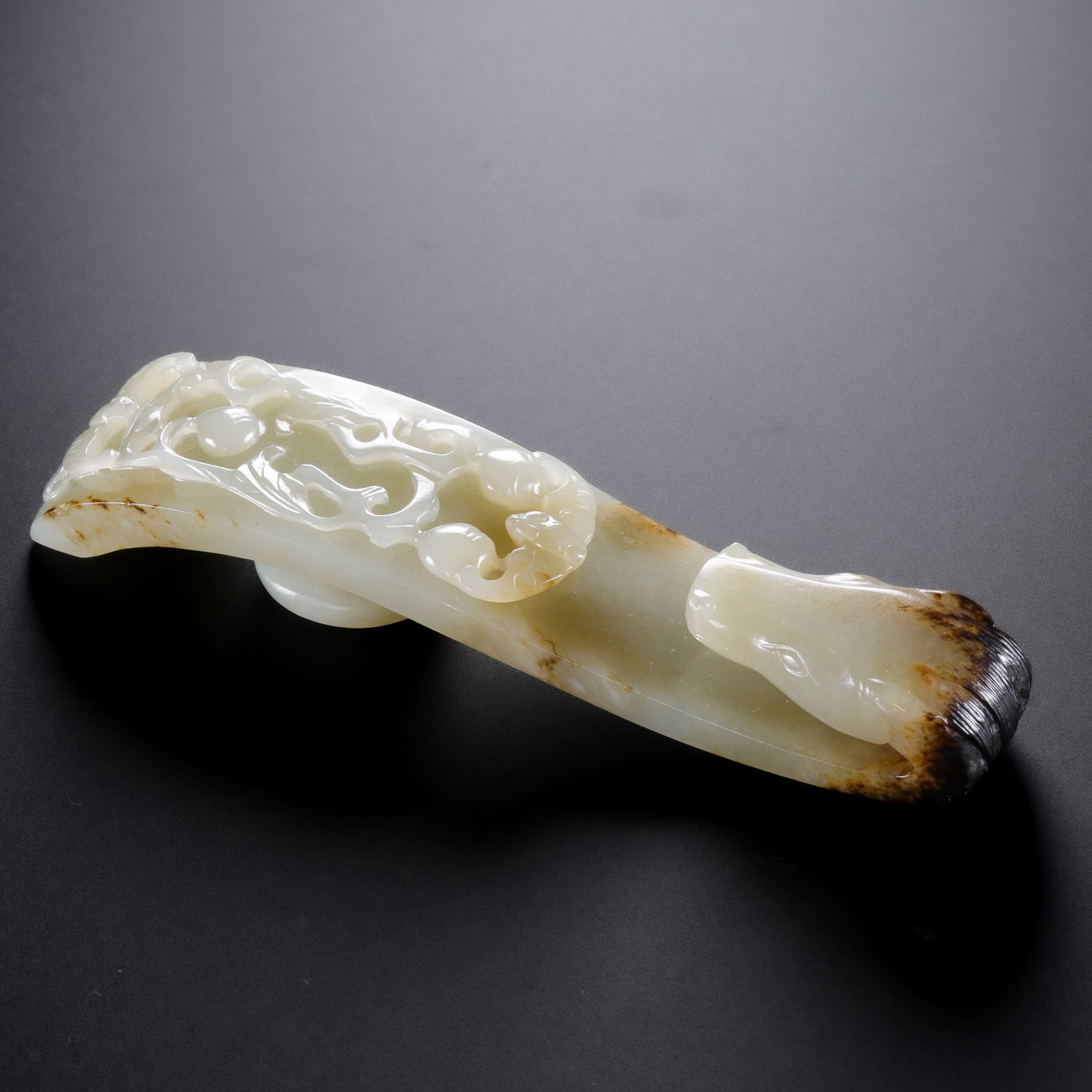 A JADE BELT HOOK - 5