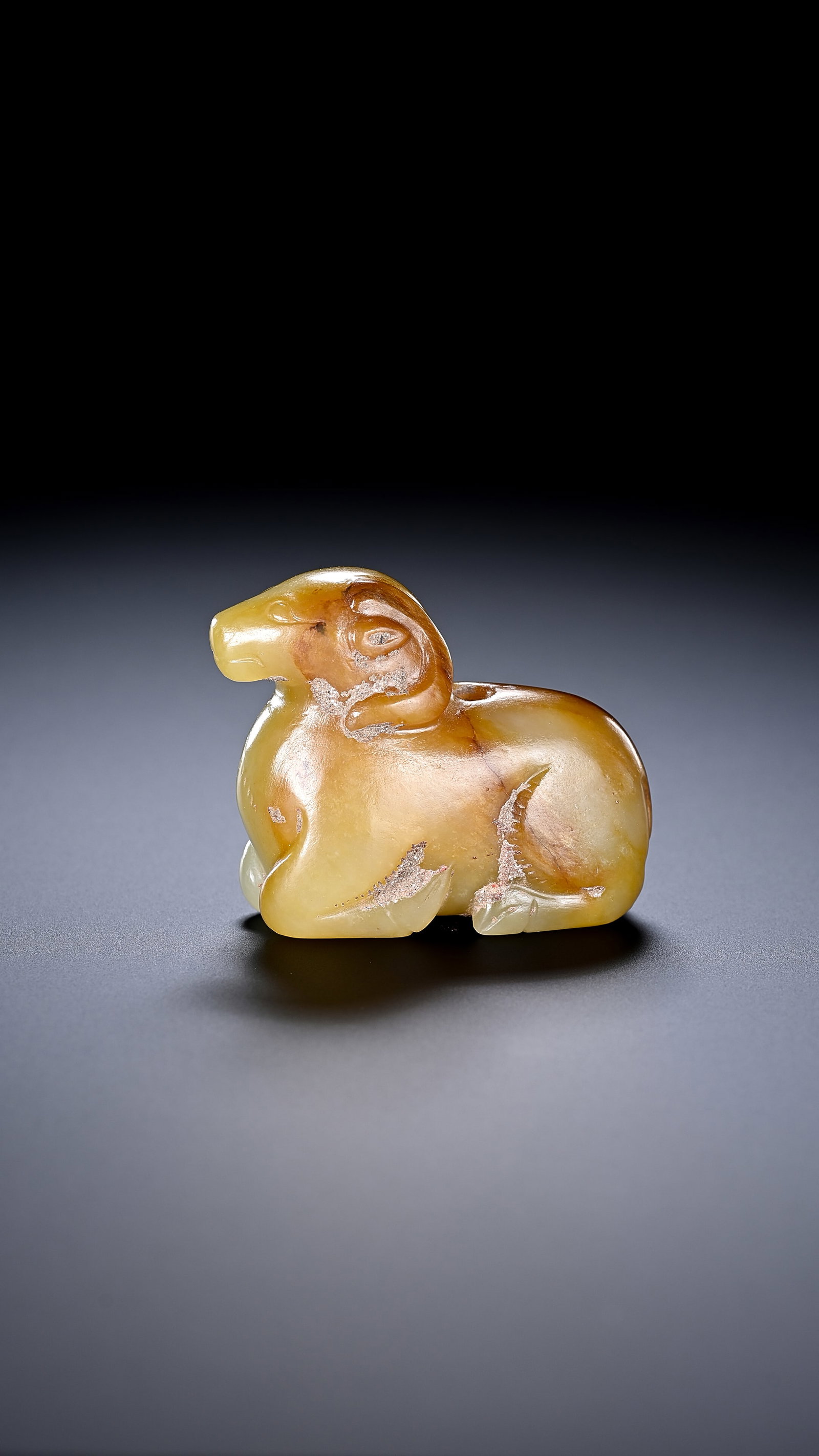 A JADE 'AUSPICIOUS BEAST' - 2