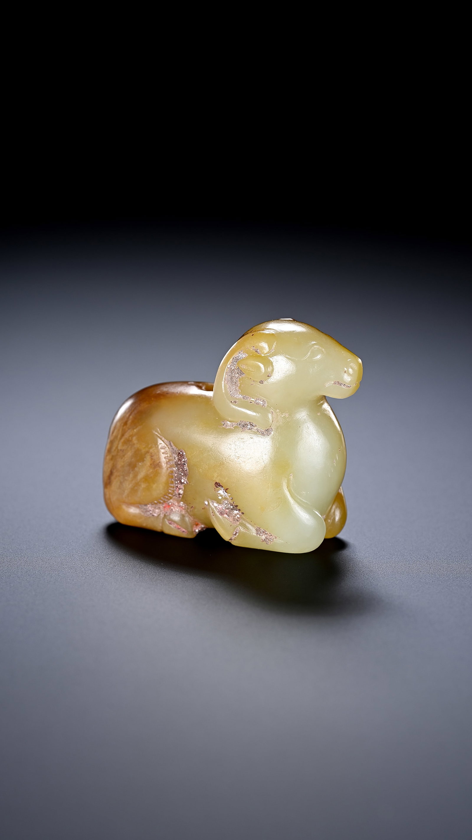 A JADE 'AUSPICIOUS BEAST' - 3