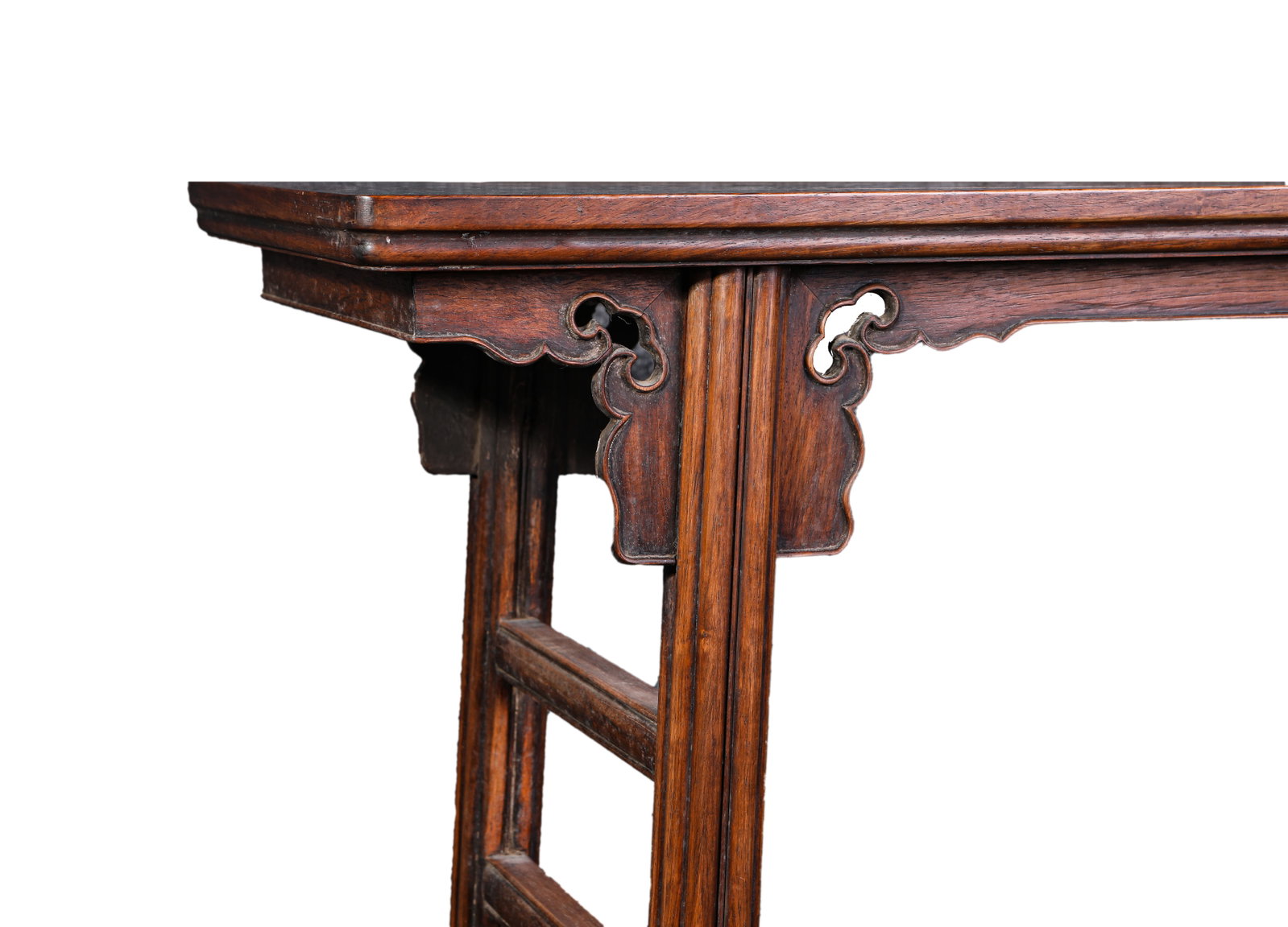 A WOOD LONG TABLE - 3