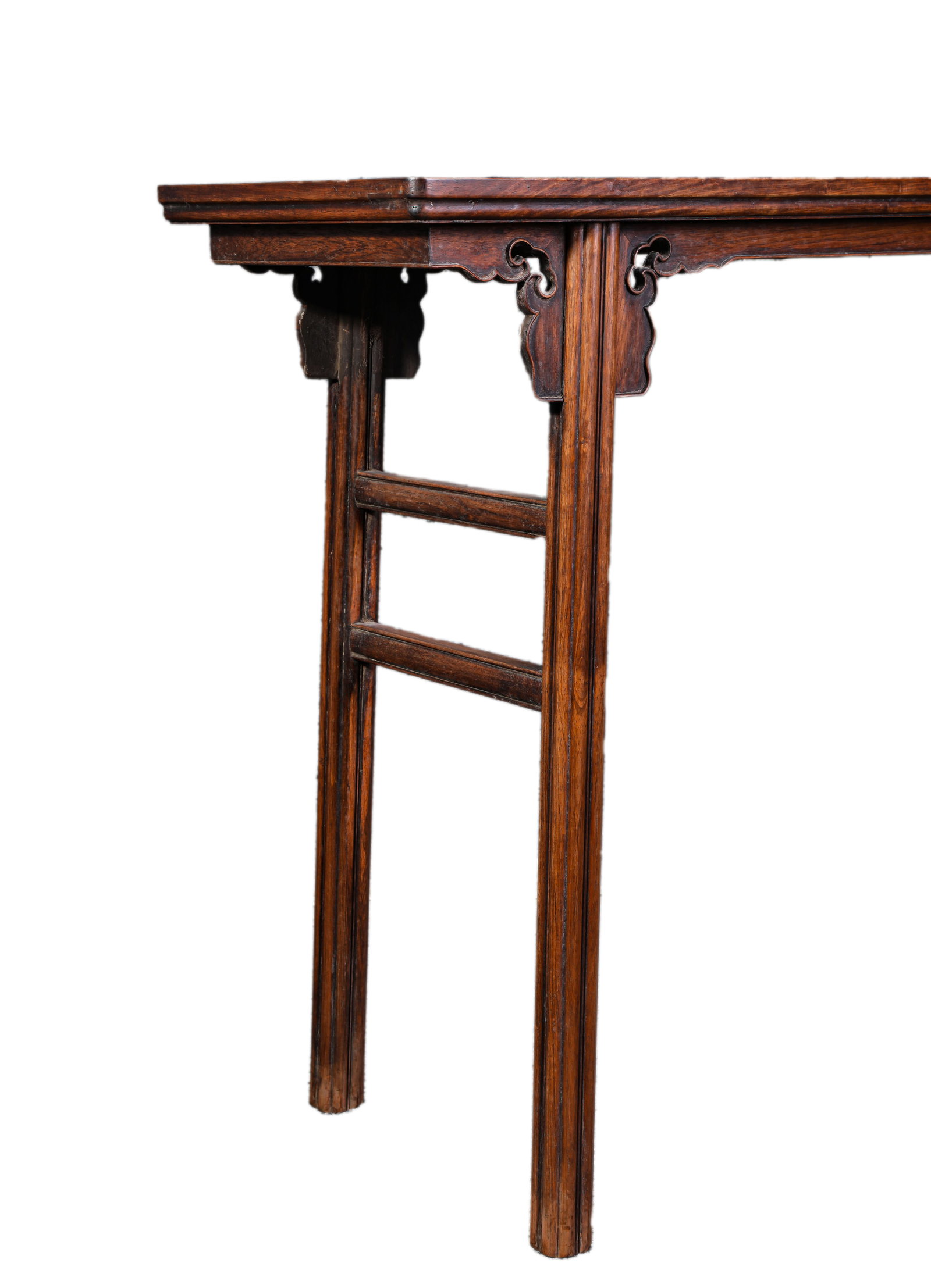 A WOOD LONG TABLE - 5