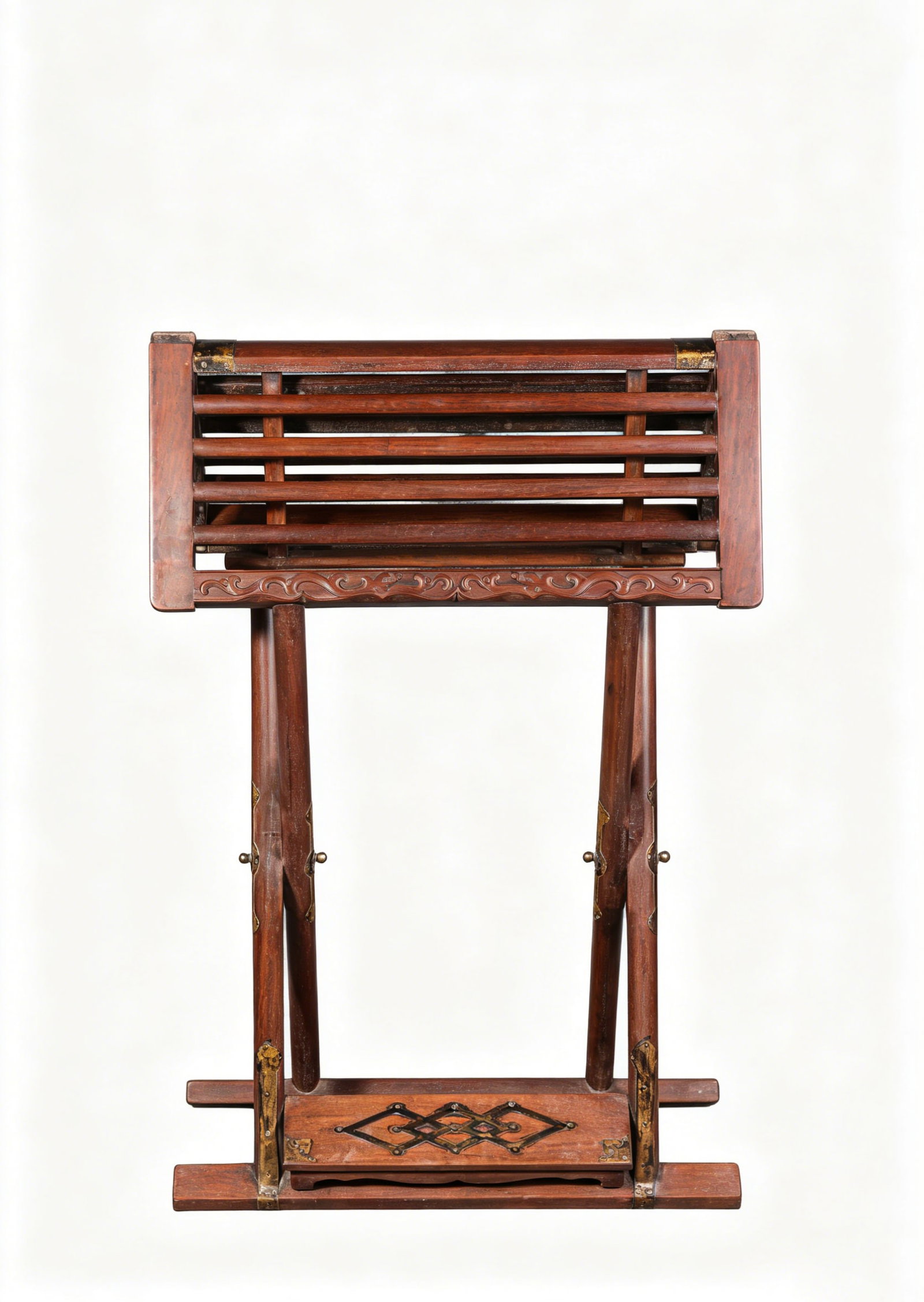 A WOOD STOOL - 4