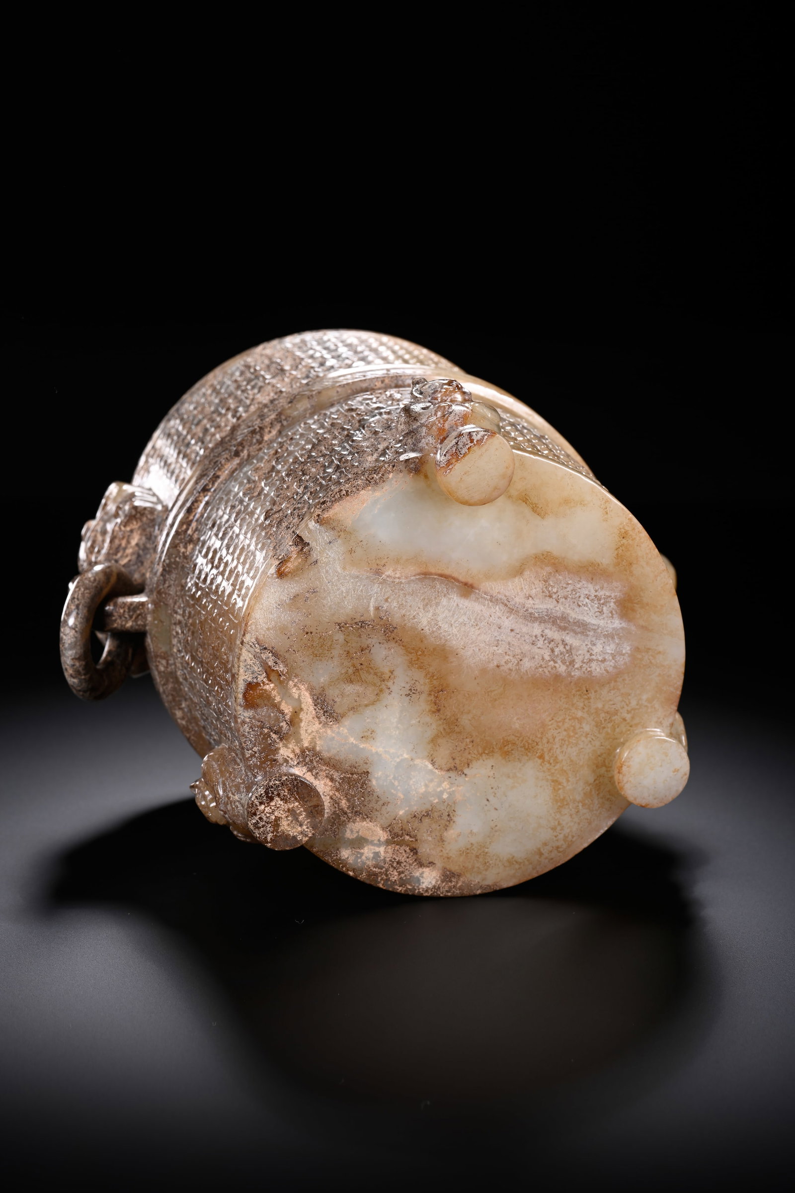 A JADE 'BOSHAN' CENSER - 3