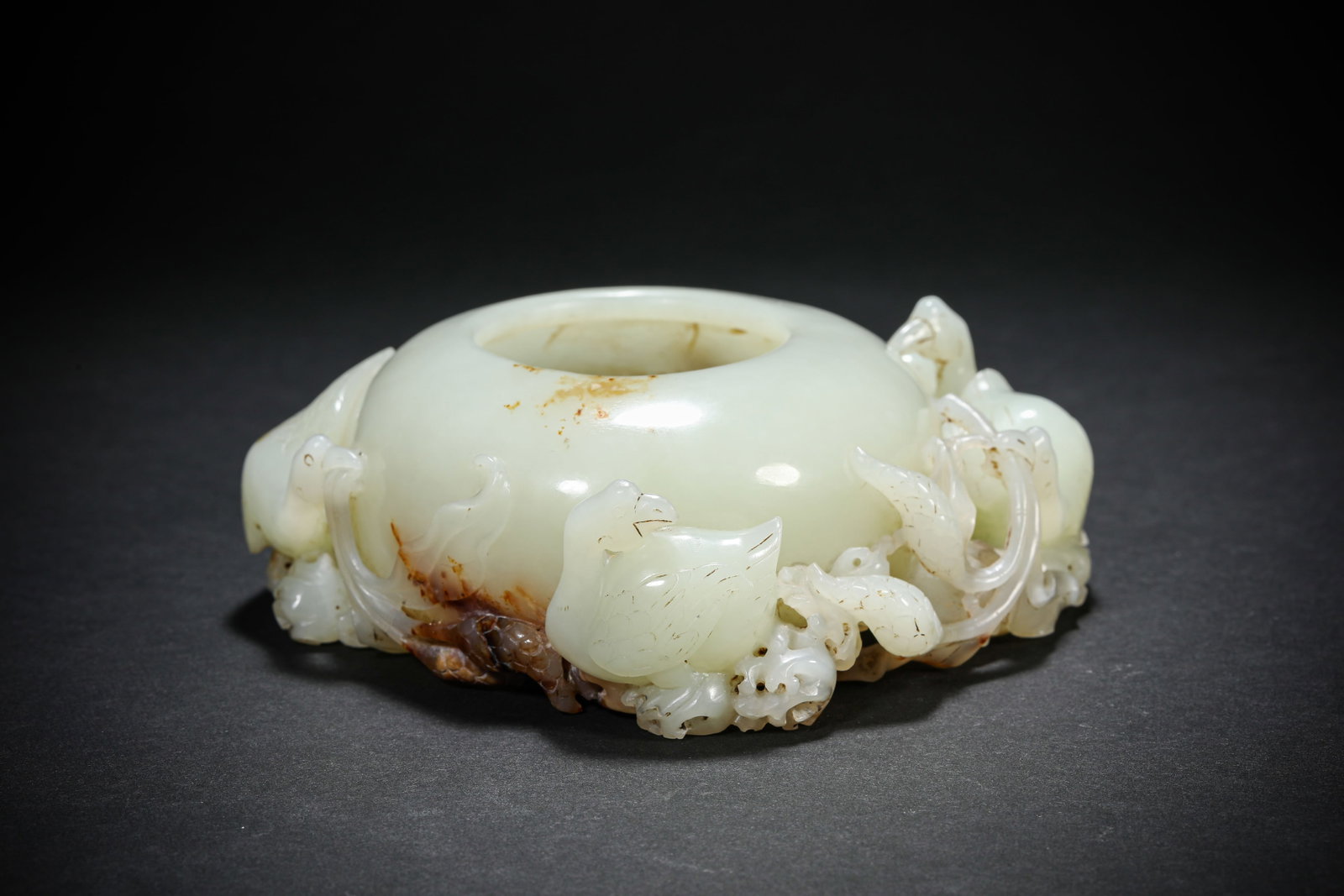 A JADE WATER POT - 2