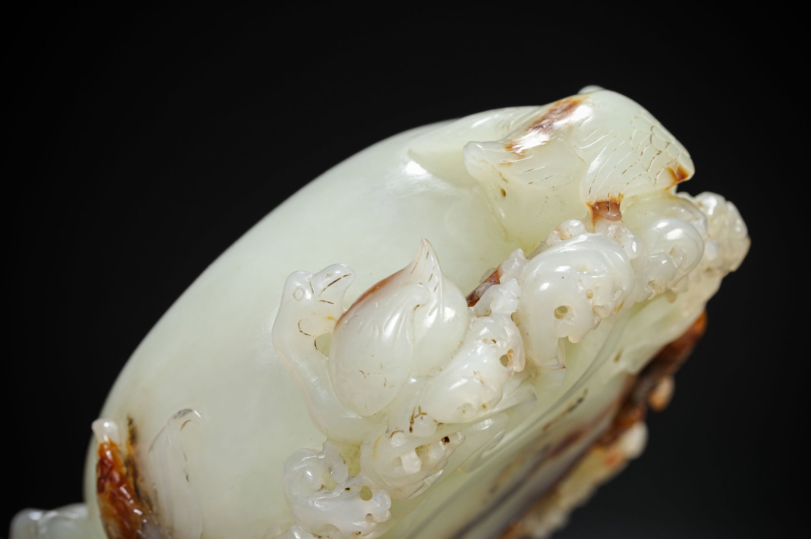 A JADE WATER POT - 5