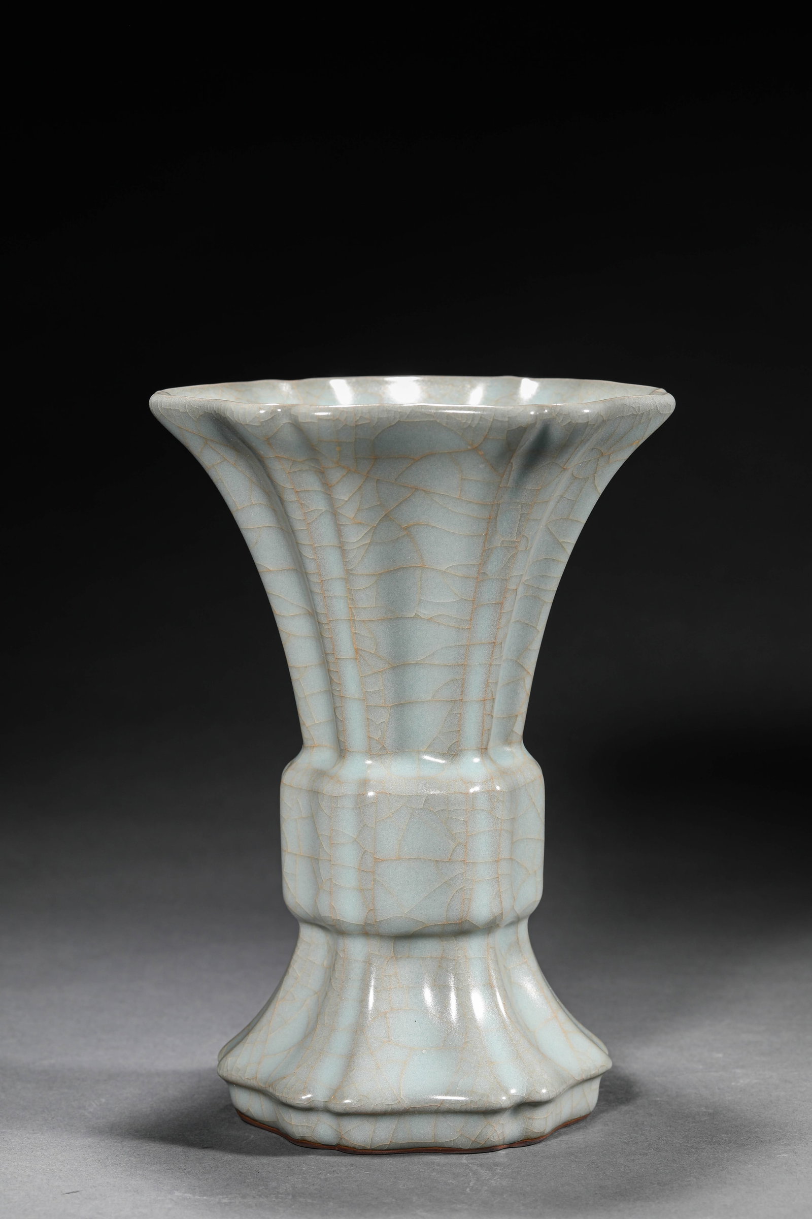 A GE WARE GU VASE - 2