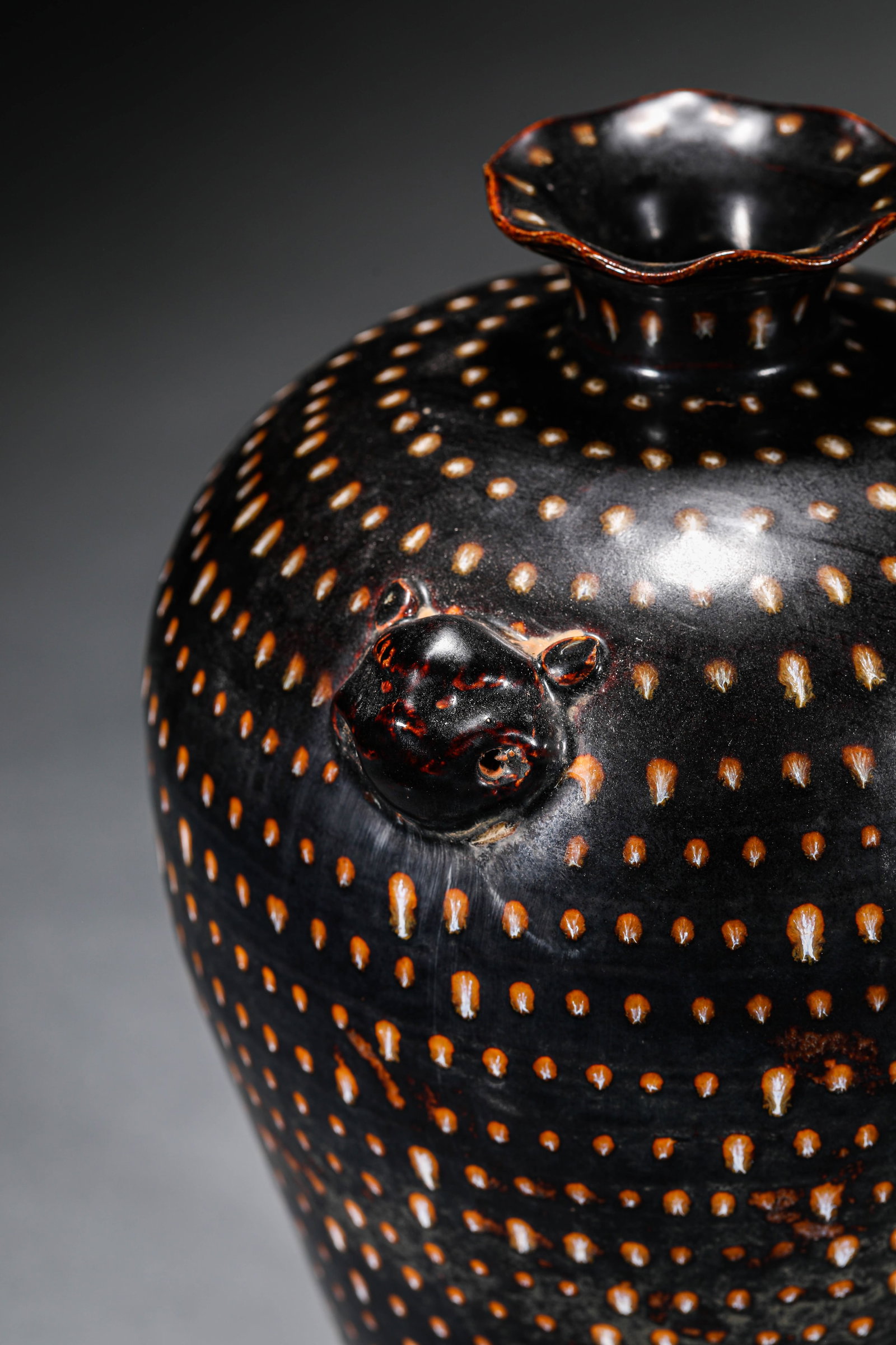 A JIZHOU WARE MEIPING VASE - 4
