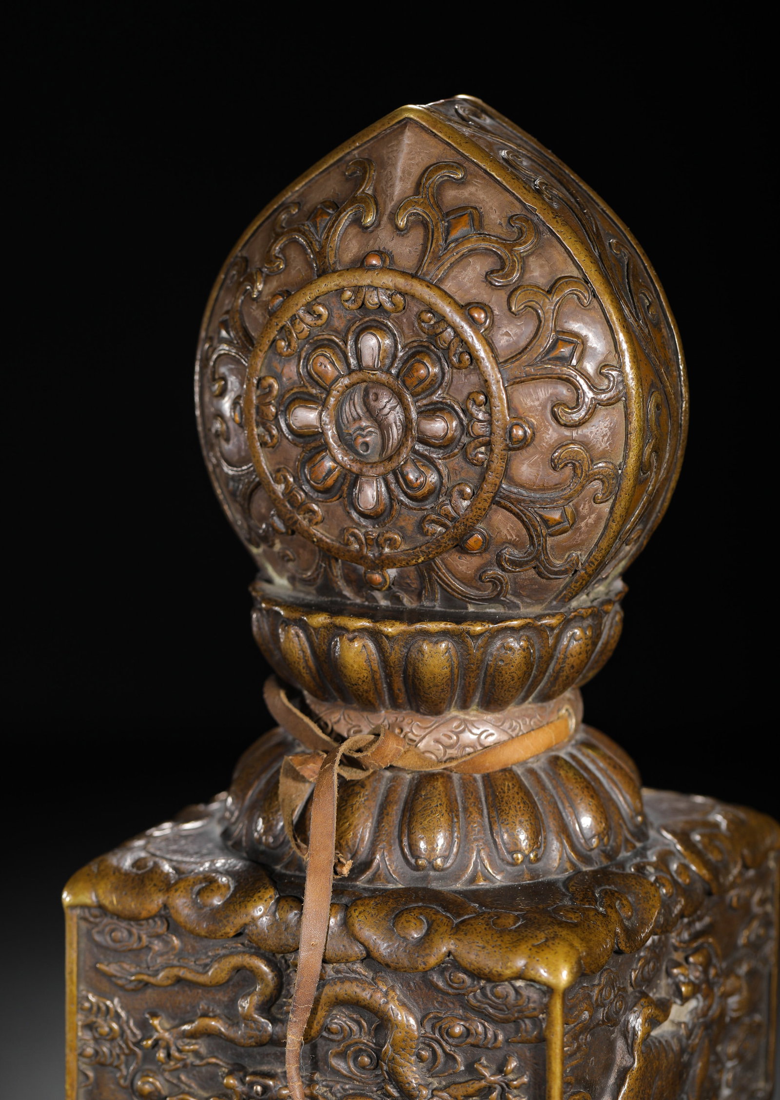 BRONZE BUDDHIST CAROUSEL SEALS - 9