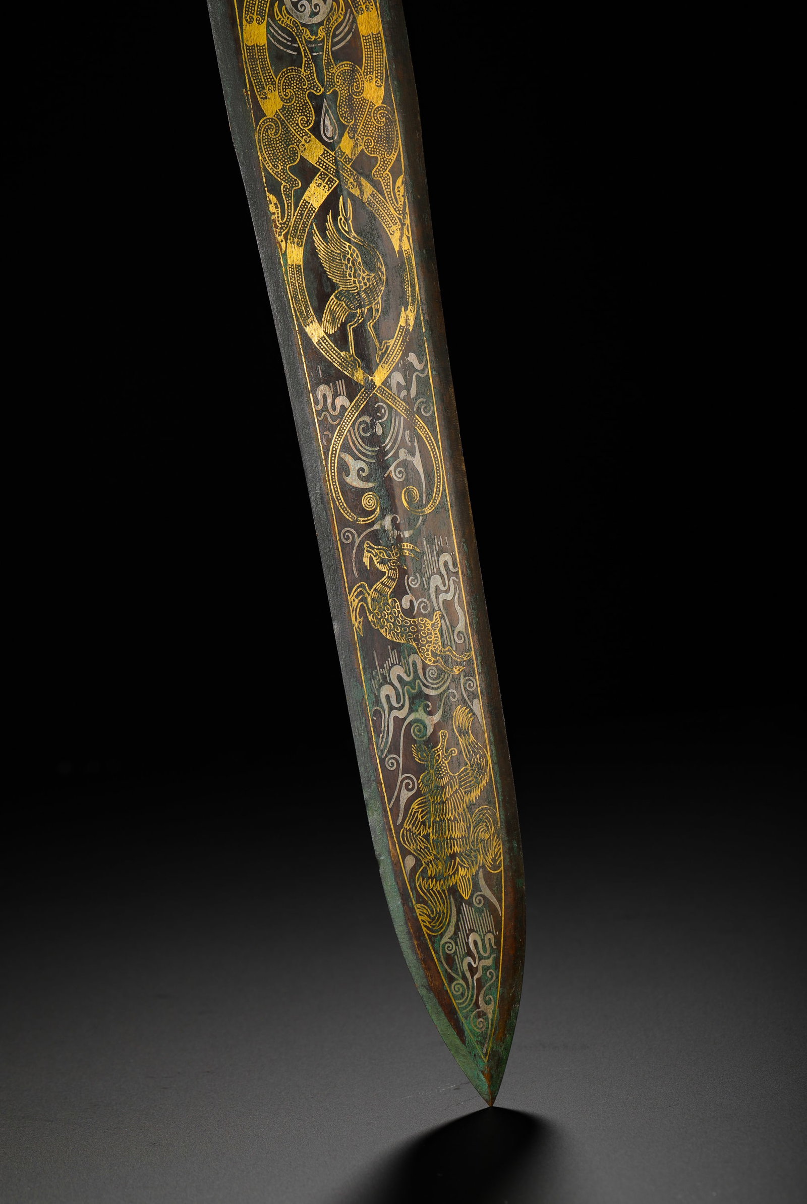 BRONZE INSCRIPTIONS SWORD - 12