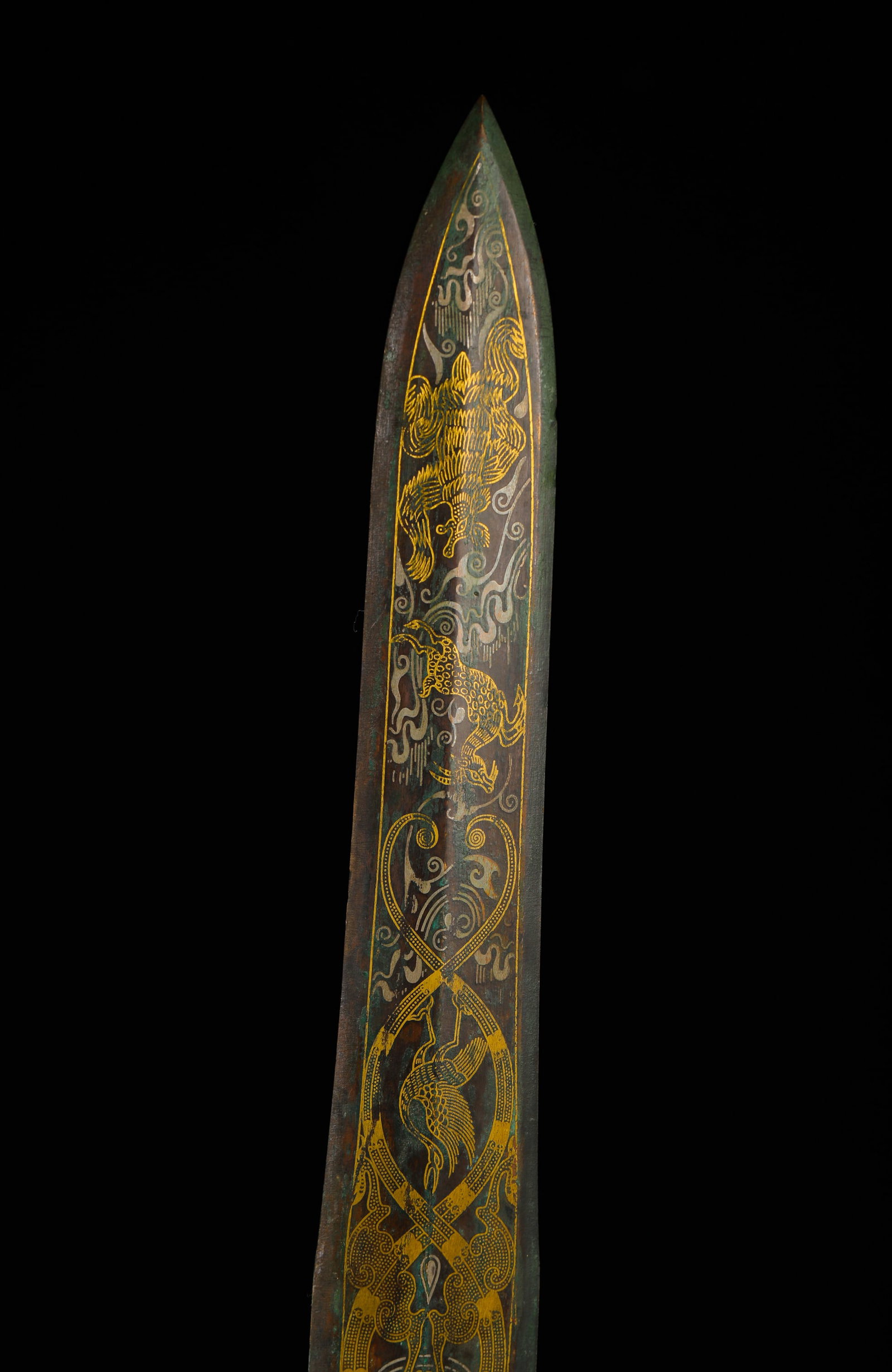 BRONZE INSCRIPTIONS SWORD - 2