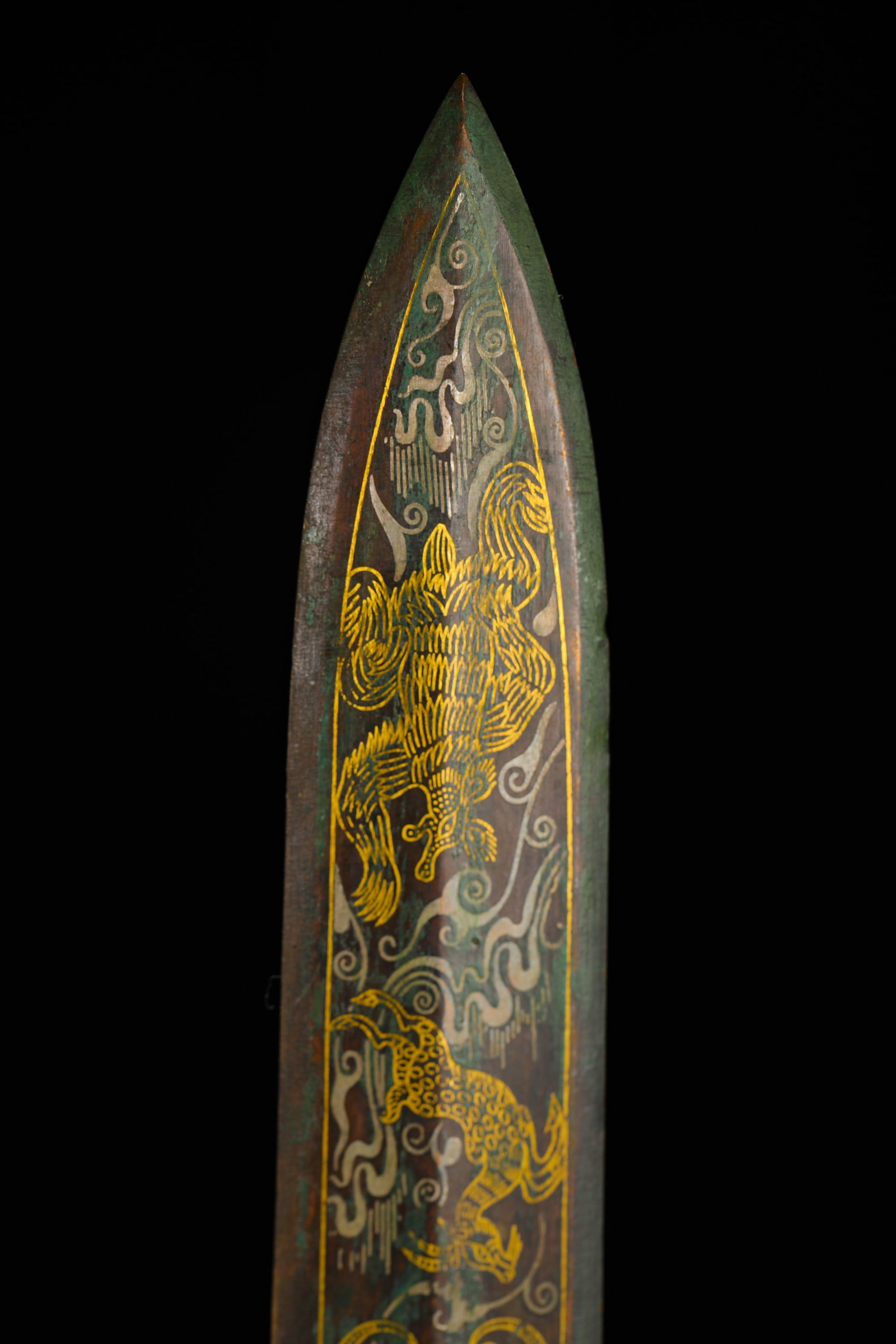 BRONZE INSCRIPTIONS SWORD - 8