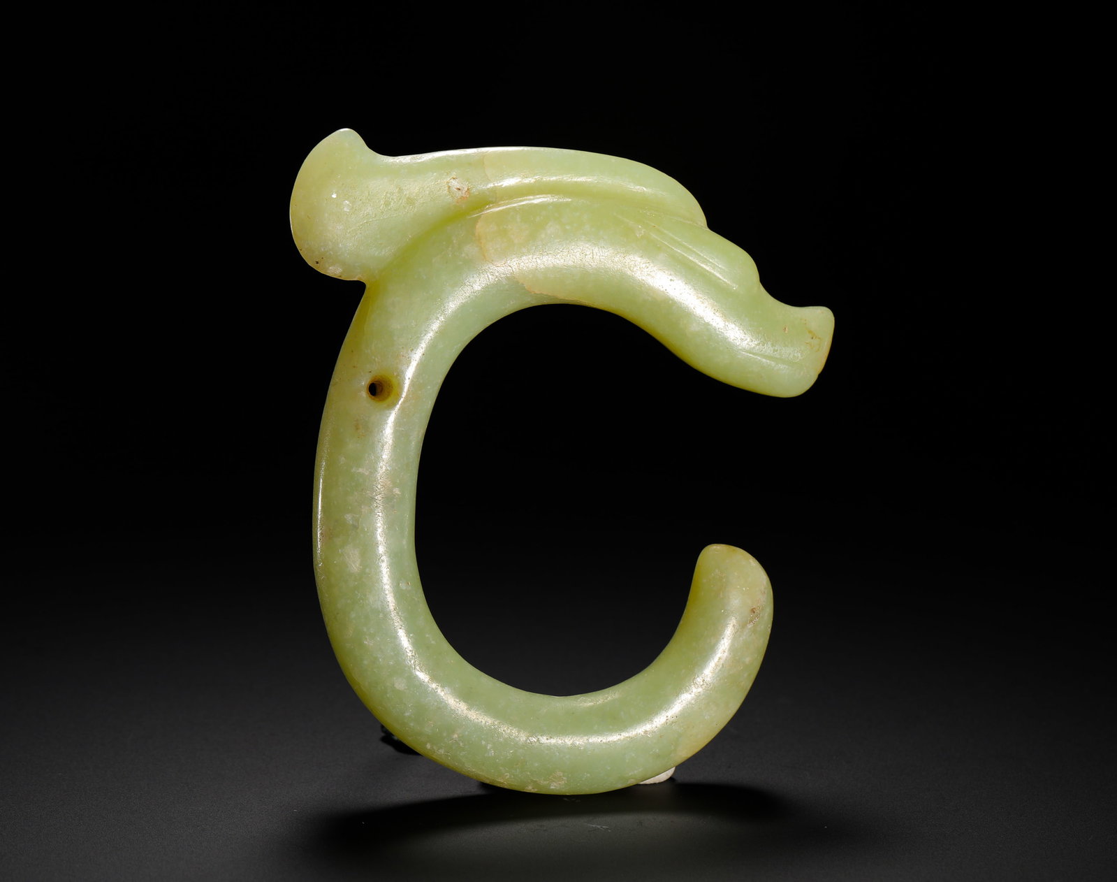 JADE C-SHAPED DRAGON - 5