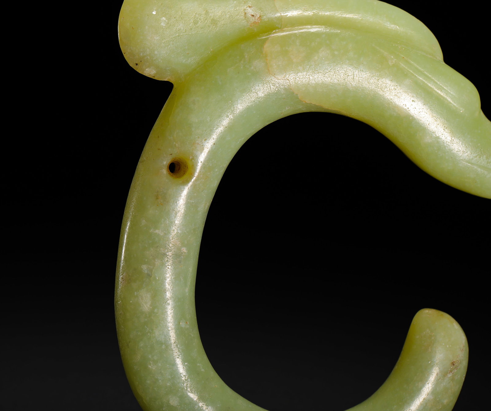 JADE C-SHAPED DRAGON - 7