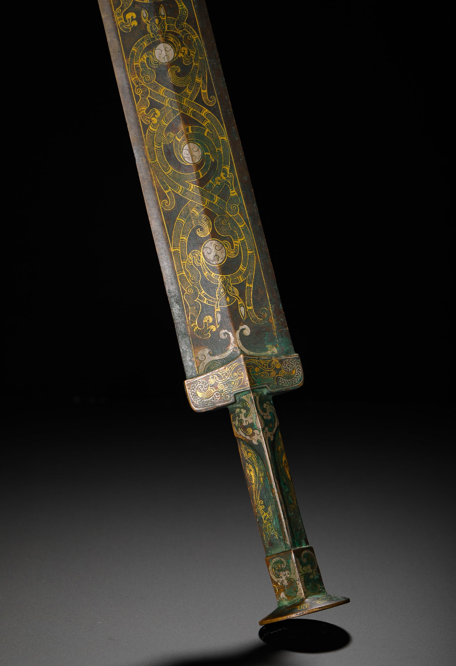 BRONZE INSCRIPTIONS SWORD - 10