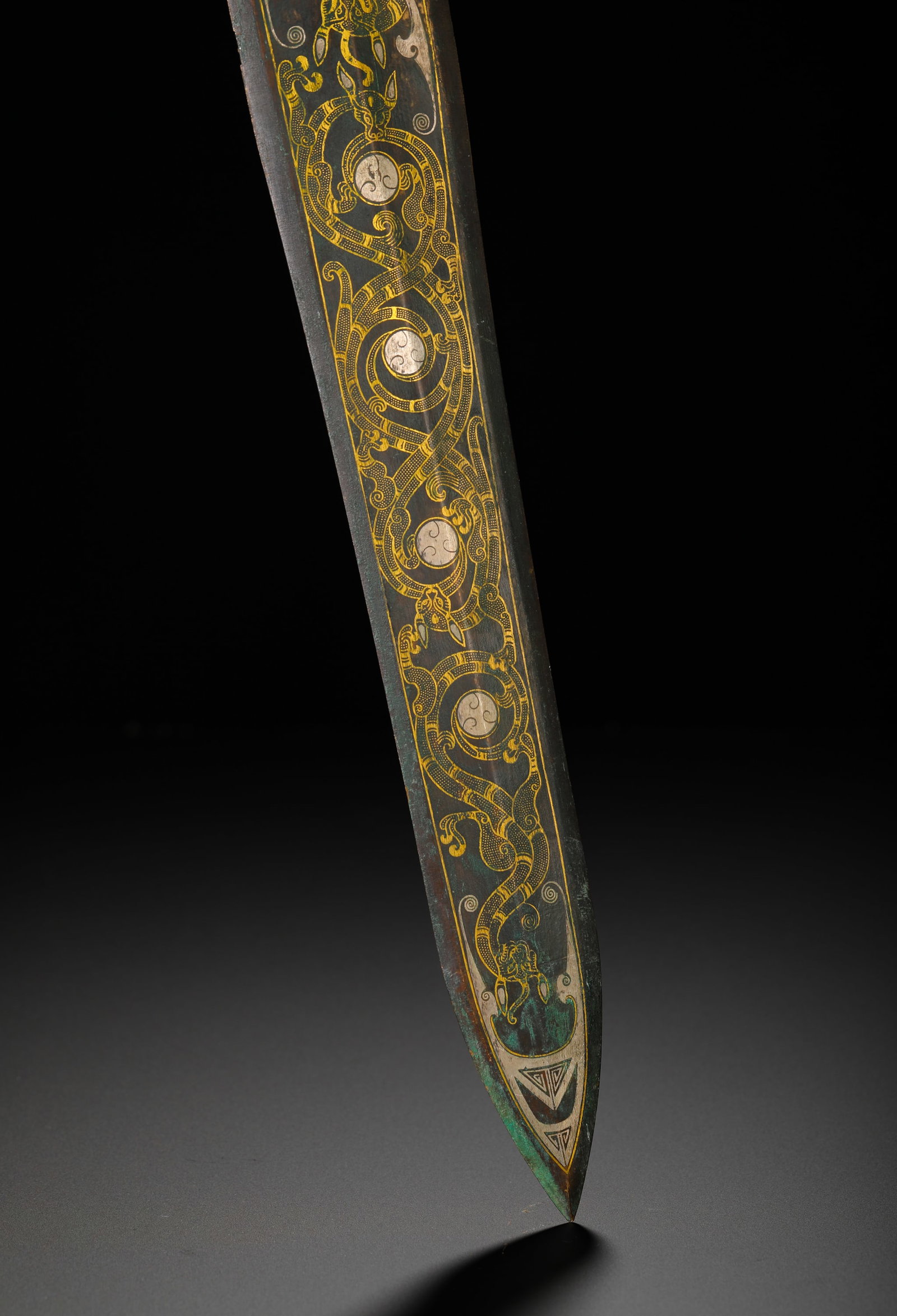 BRONZE INSCRIPTIONS SWORD - 11