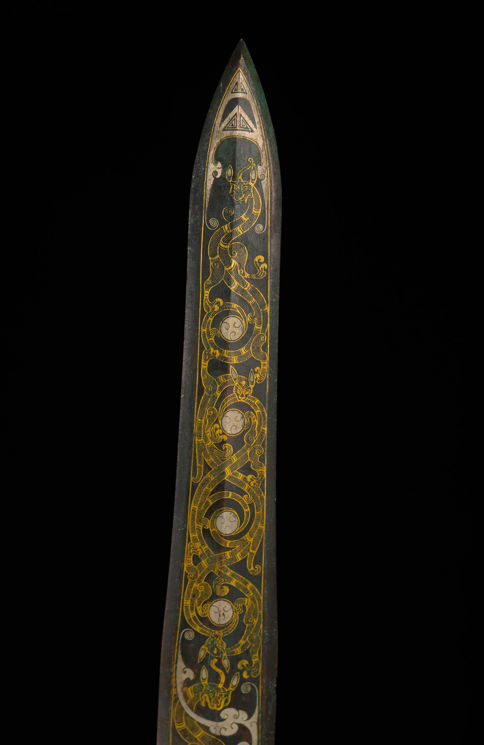BRONZE INSCRIPTIONS SWORD - 2