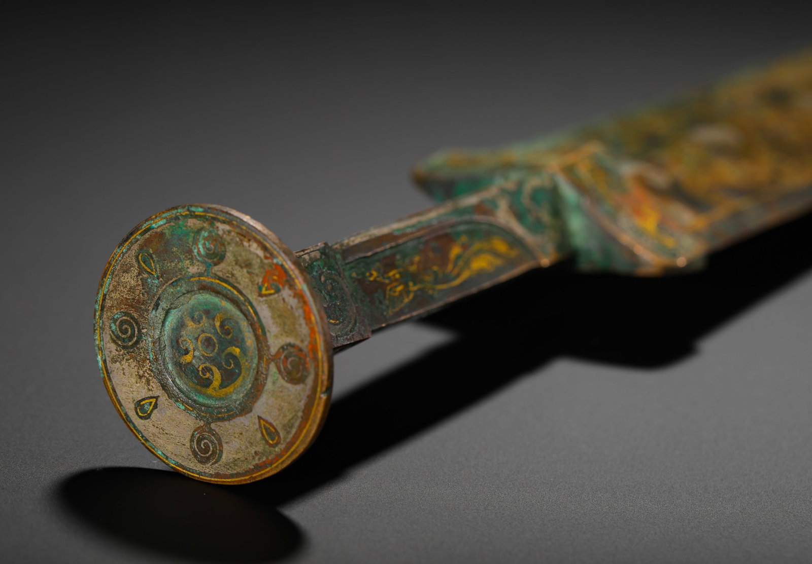 BRONZE INSCRIPTIONS SWORD - 8