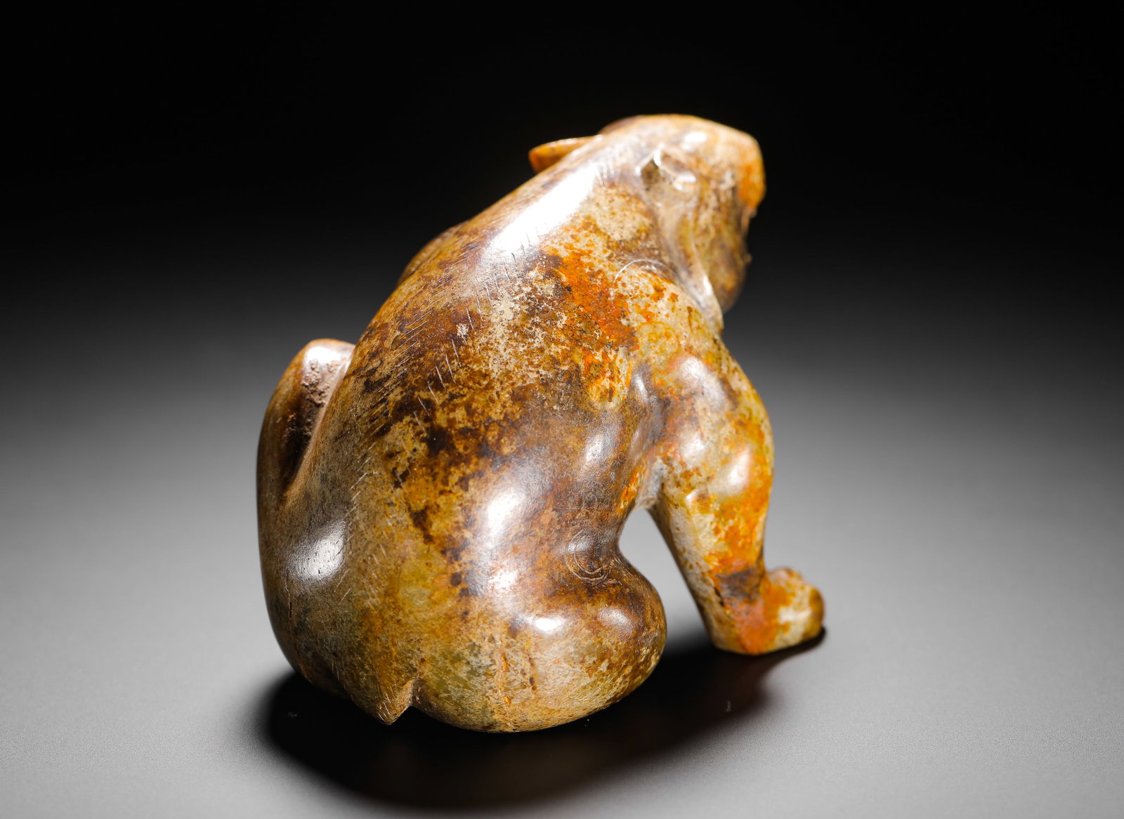 HETIAN JADE BEAR - 7