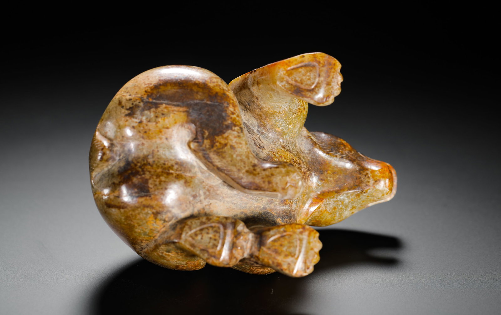 HETIAN JADE BEAR - 9