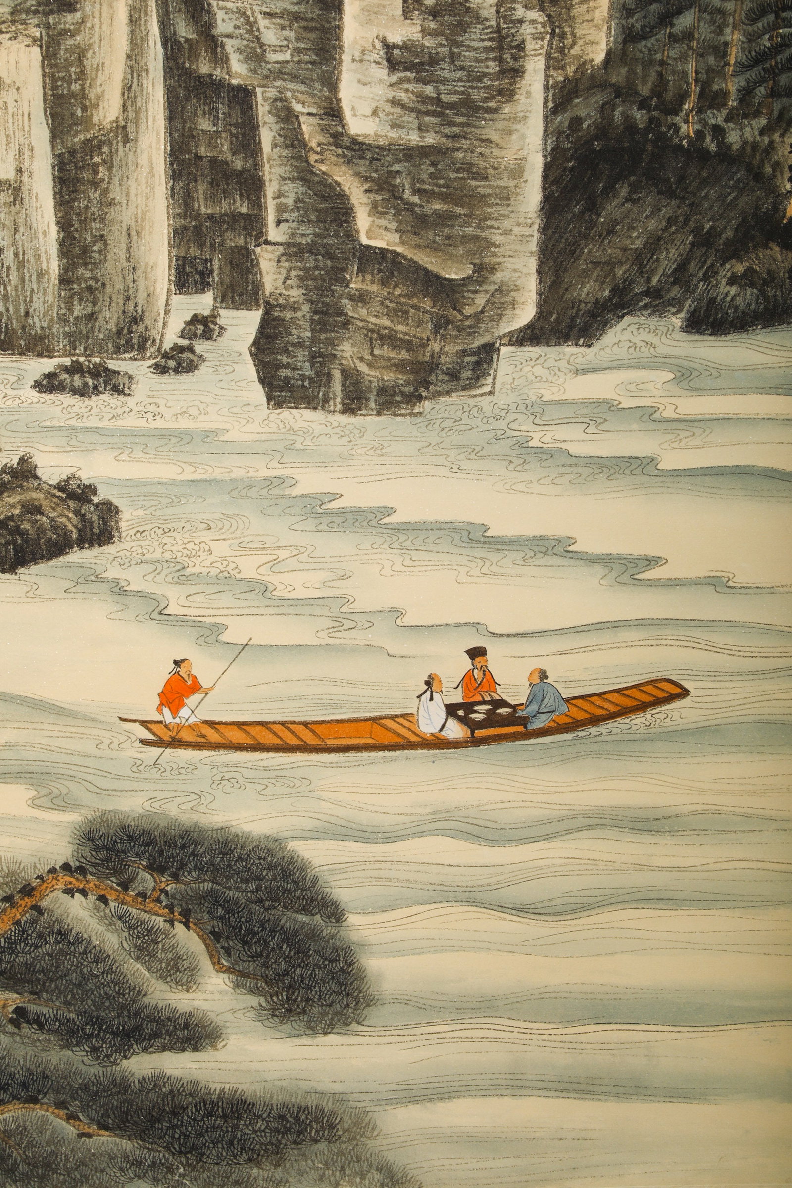 ANONYMOUS FIGURE PAINTING SCROLL - 3