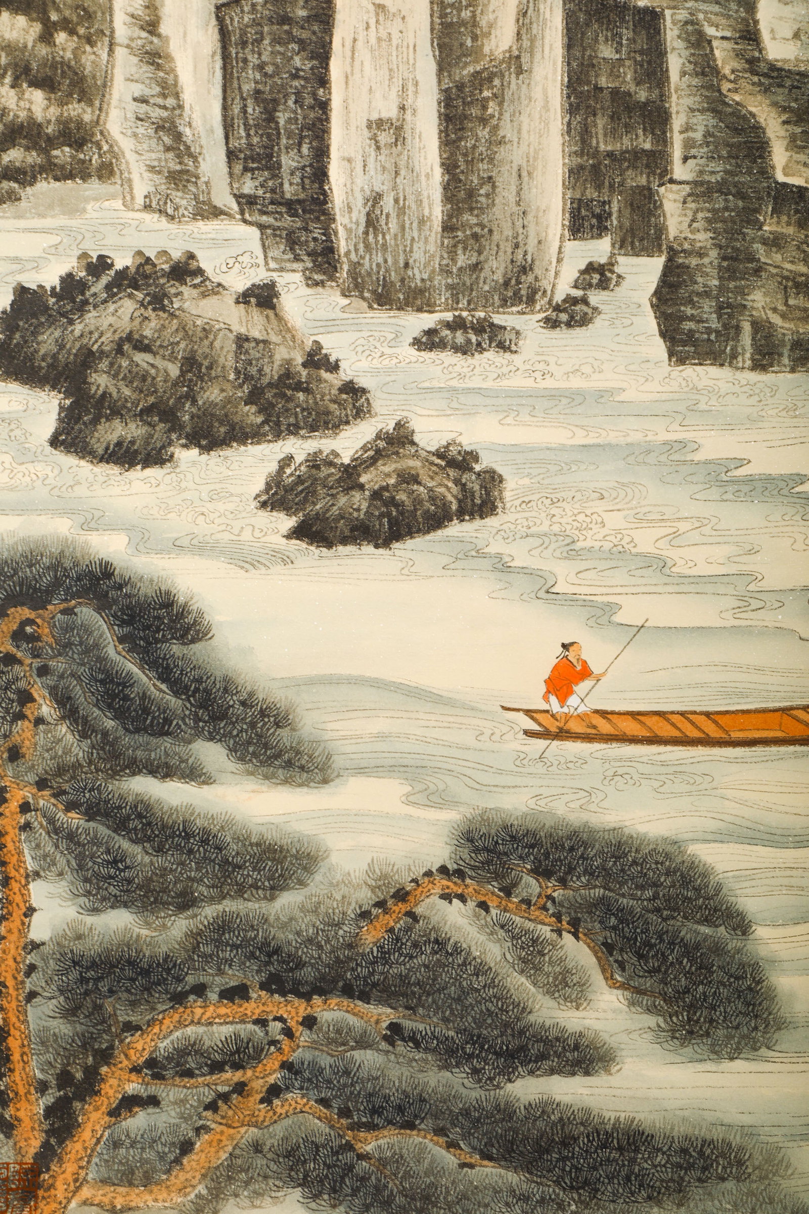 ANONYMOUS FIGURE PAINTING SCROLL - 4