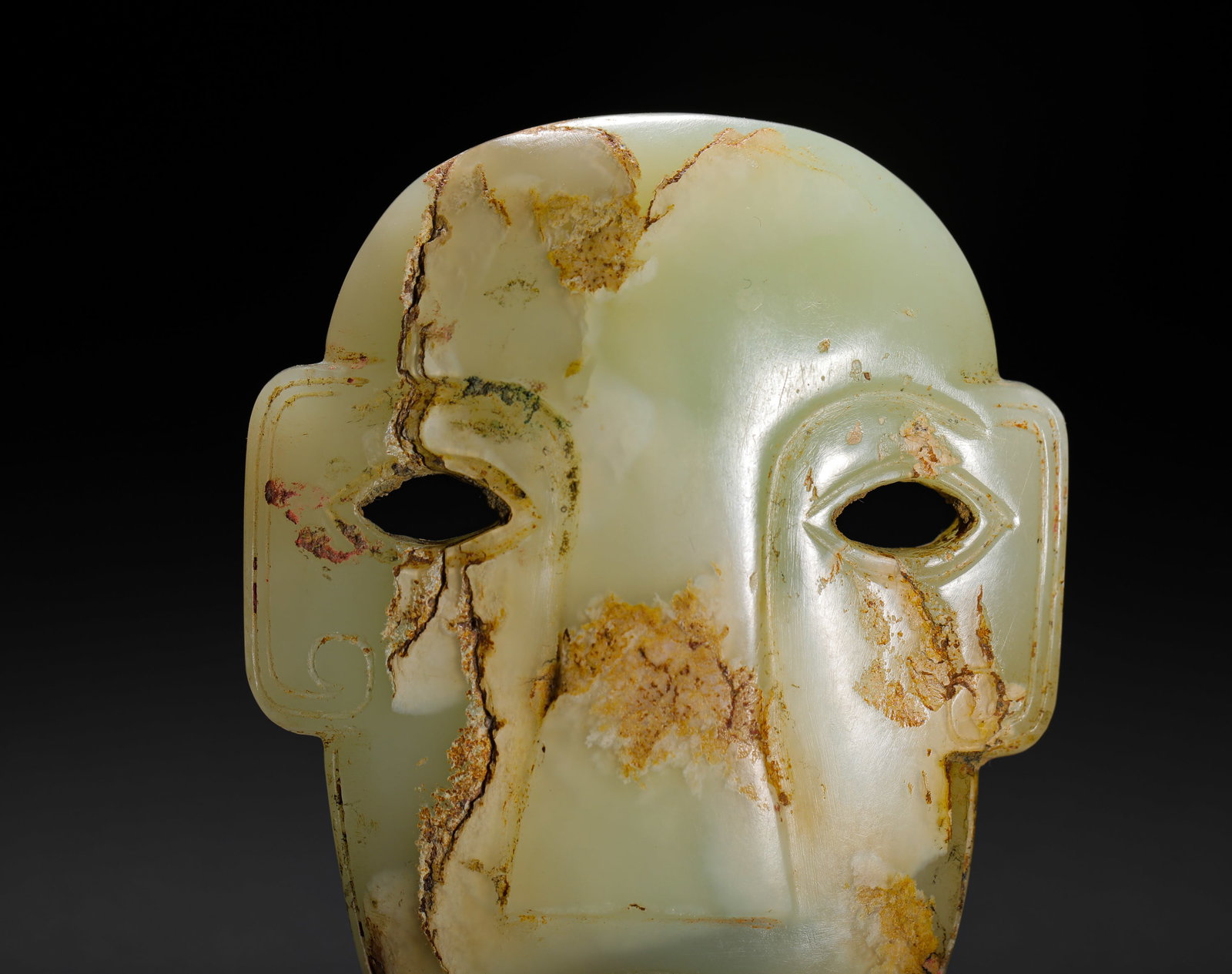 JADE FACE PENDANTS - 2