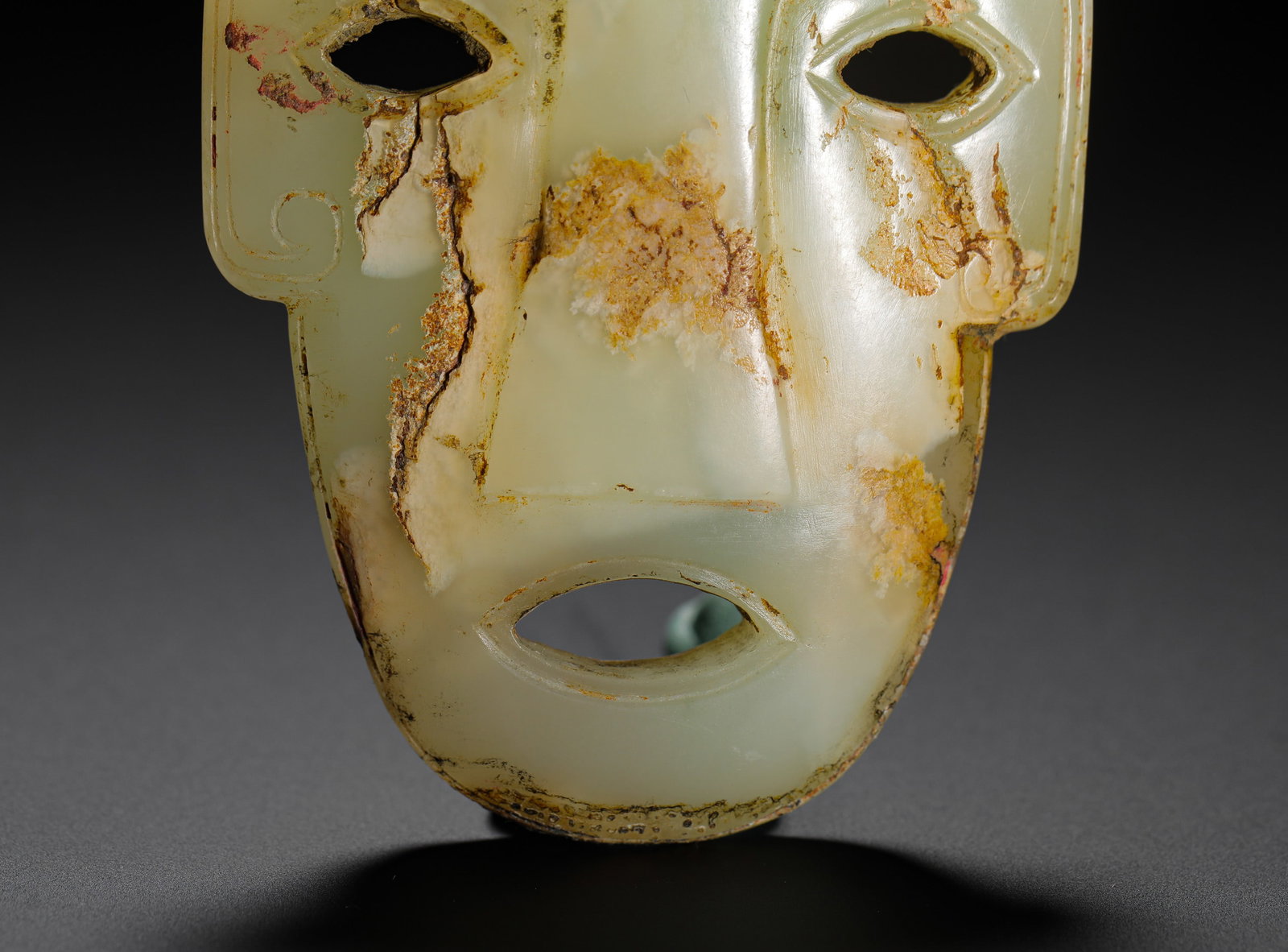 JADE FACE PENDANTS - 3