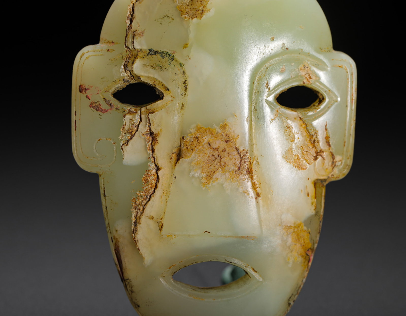 JADE FACE PENDANTS - 4