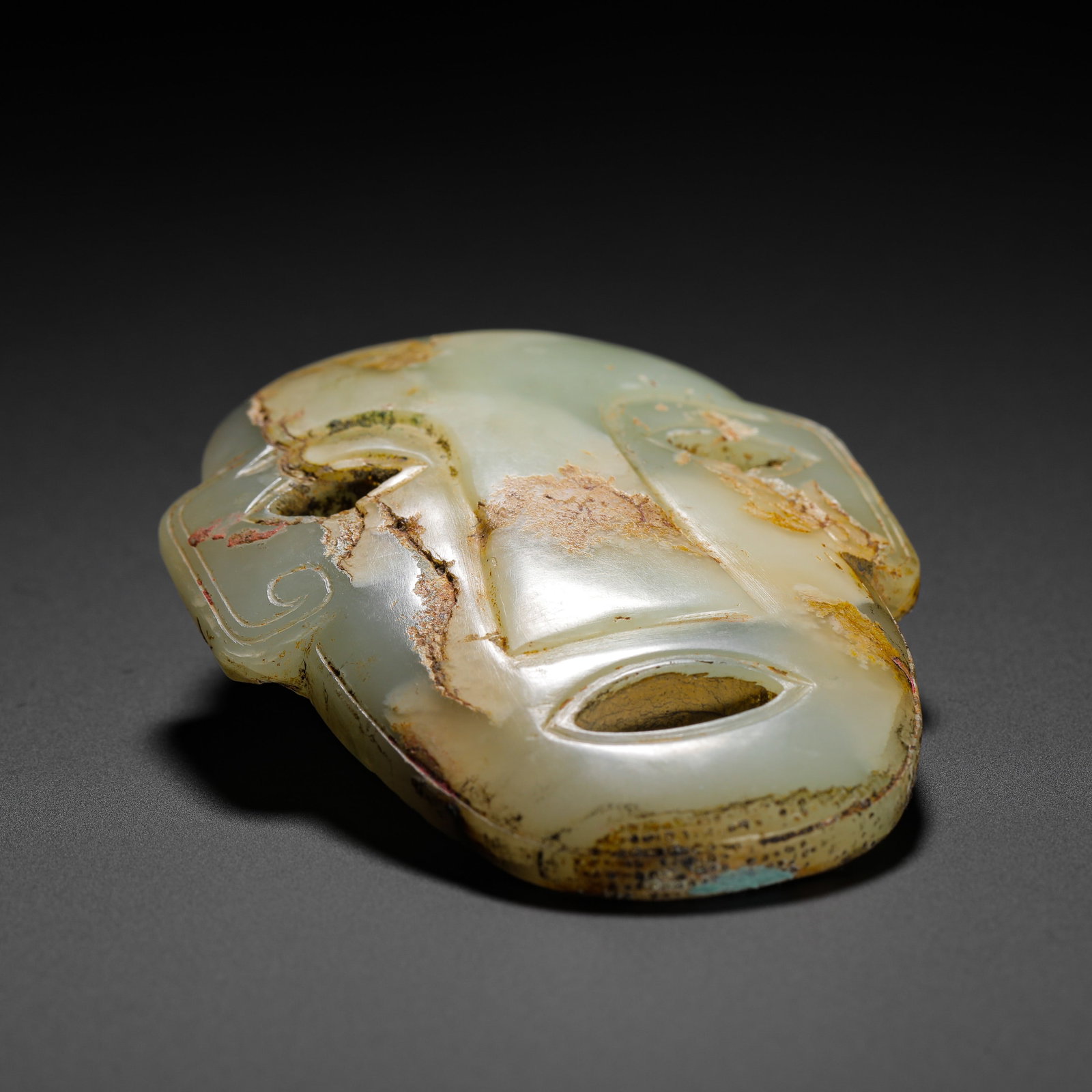 JADE FACE PENDANTS - 8