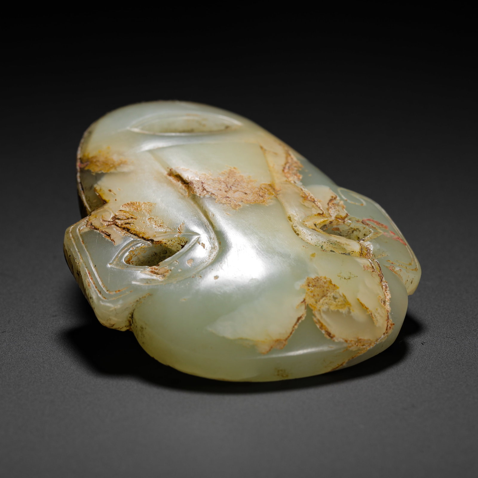 JADE FACE PENDANTS - 9